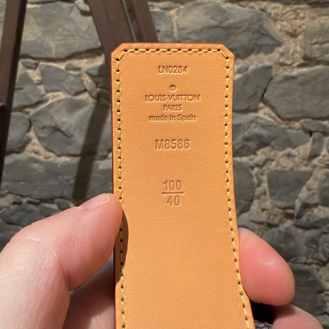 Louis Vuitton Louis Vuitton x Tyler the Creator Monogram Craggy Belt/100cm Size ONE SIZE - 10 Thumbnail