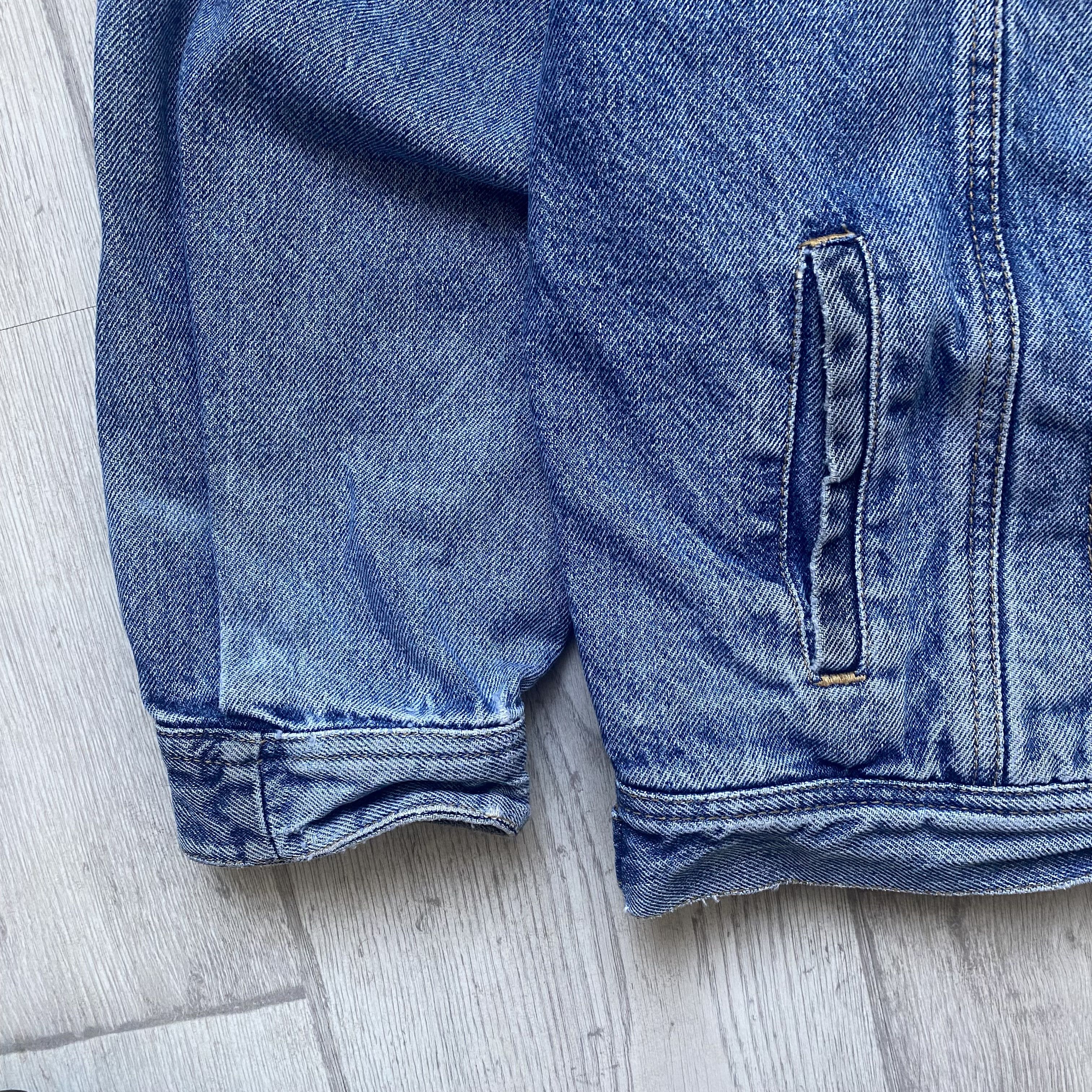 Wrangler Vintage 80s Wrangler heavy denim jacket distressed Size US XL / EU 56 / 4 - 4 Thumbnail