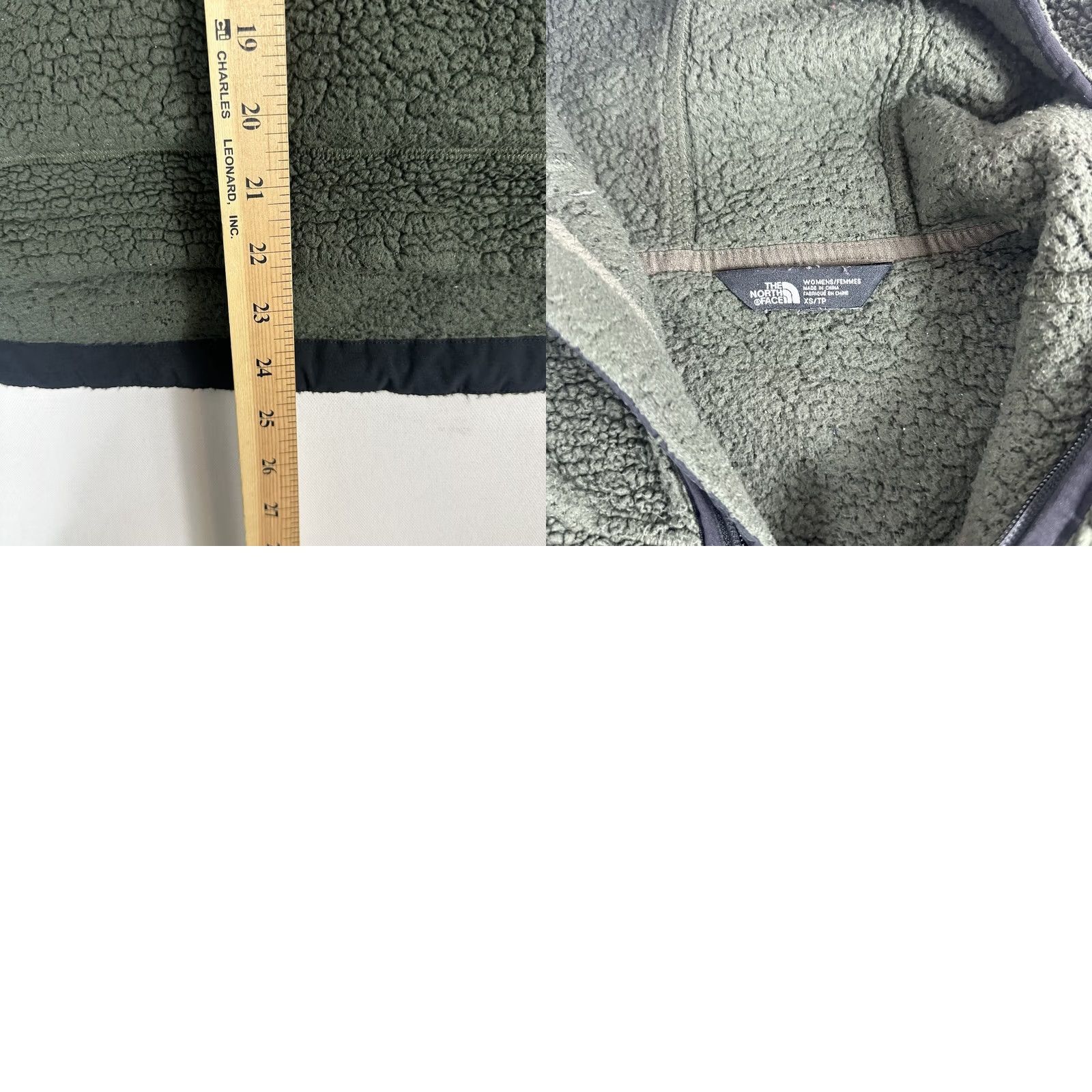 The North Face VINTAGE The North Face Campshire Pullover Hoodie Sherpa Fleece Womens XS Green 1/4 Zip Size XS / US 0-2 / IT 36-38 - 8 Thumbnail