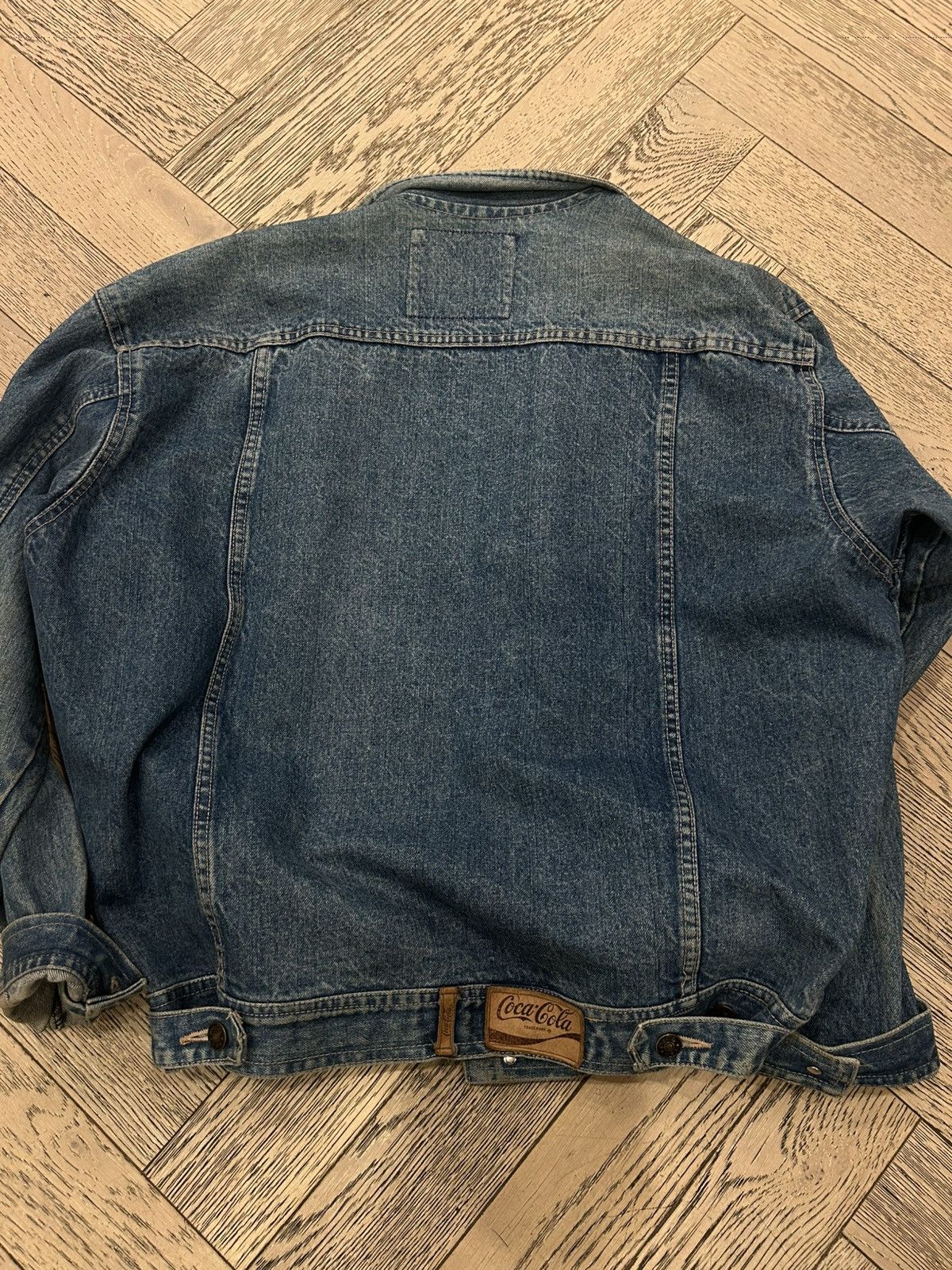 Coca Cola Vintage Coca Cola Denim Jacket Size US M / EU 48-50 / 2 - 2 Thumbnail