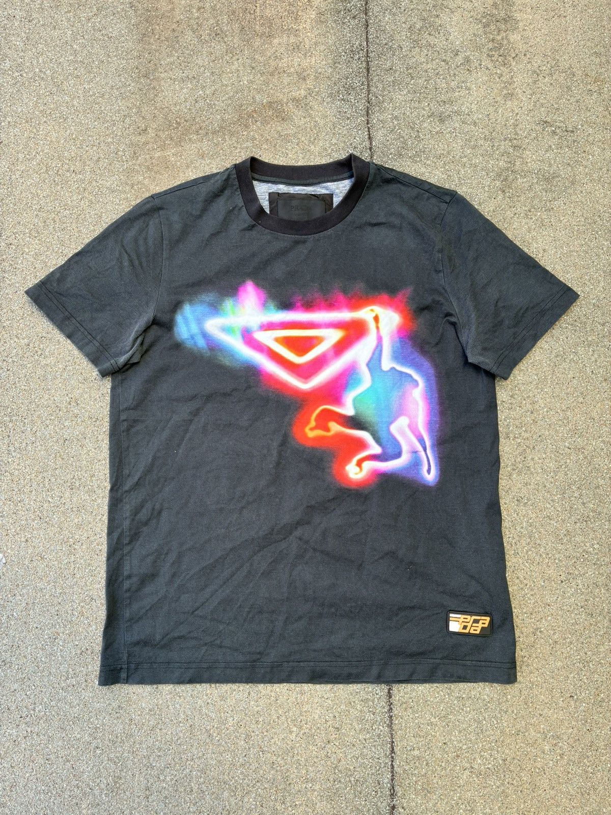 Prada Prada SS18 Neon Banana Tee Size US L / EU 52-54 / 3 - 1 Thumbnail