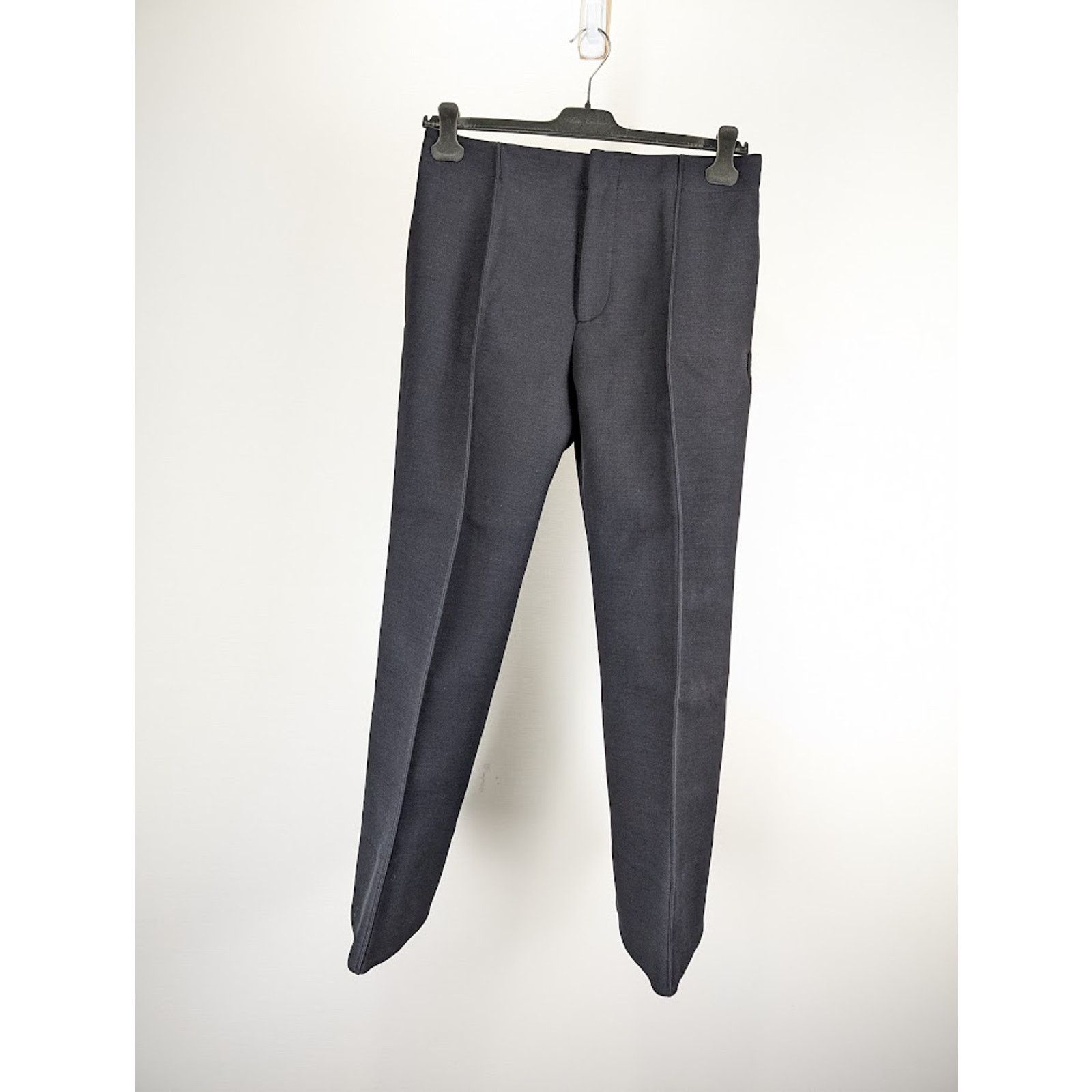 Bottega Veneta o1rshd1 Structured Double Melange Trousers in Blue/Black Size US 34 / EU 50 - 1 Thumbnail