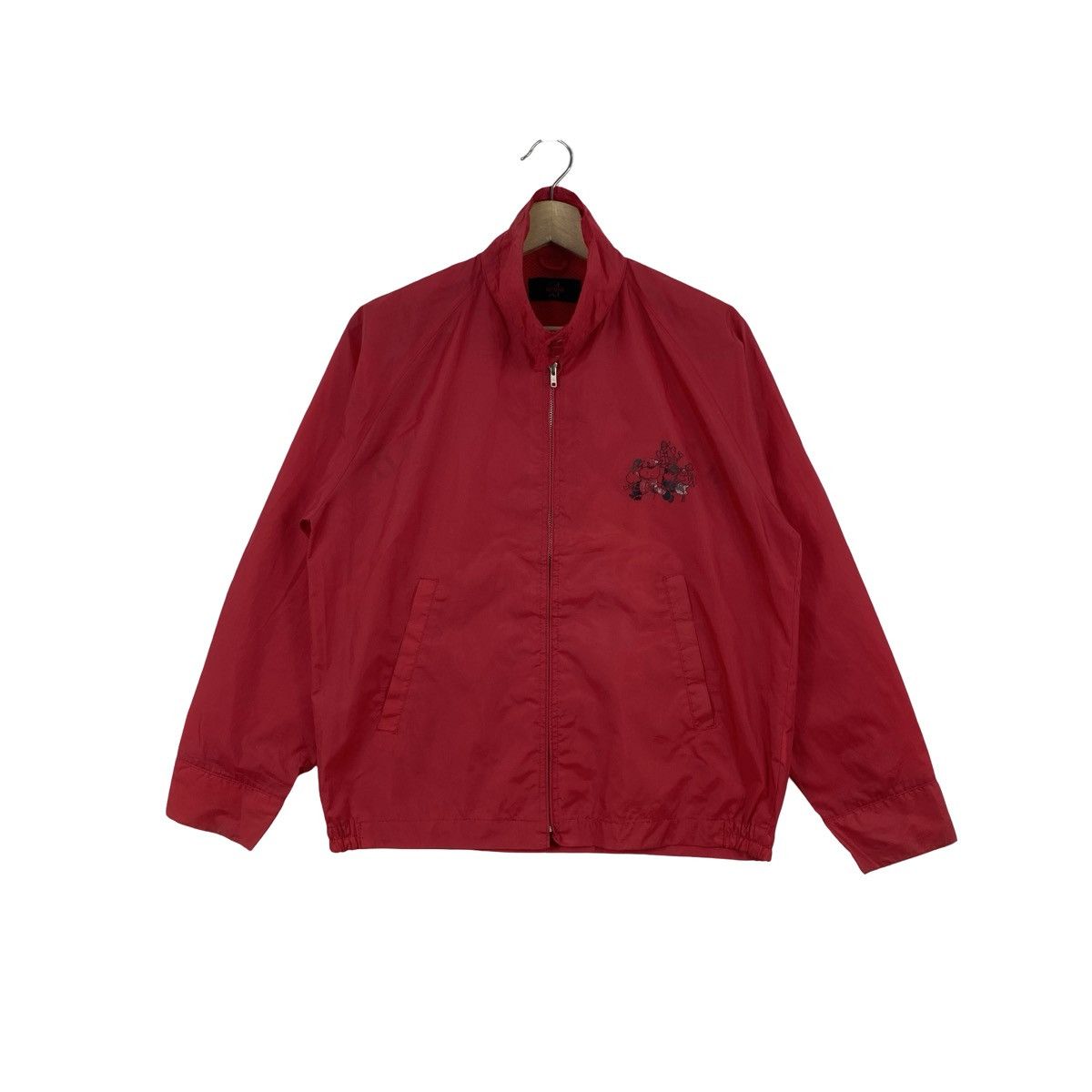 Vintage Vintage MCDEAR MESH Zip Up Windbreaker Jacket Streetwear Size US M / EU 48-50 / 2 - 1 Thumbnail