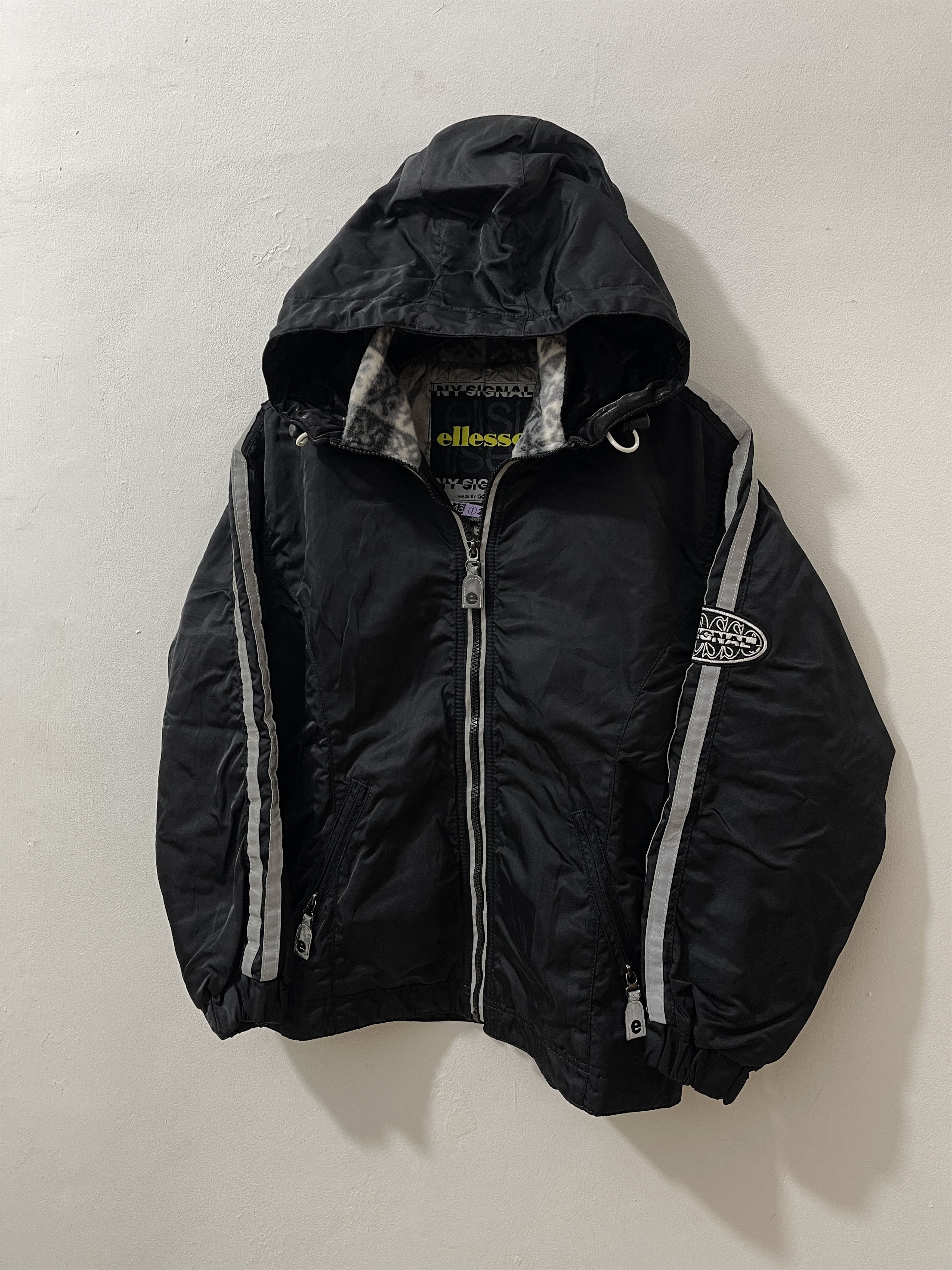 Ellesse × Goldwin Vintage 2000s Ellesse NY Signal Y2k Outdoor Hoodie Jacket Size US M / EU 48-50 / 2 - 2 Thumbnail