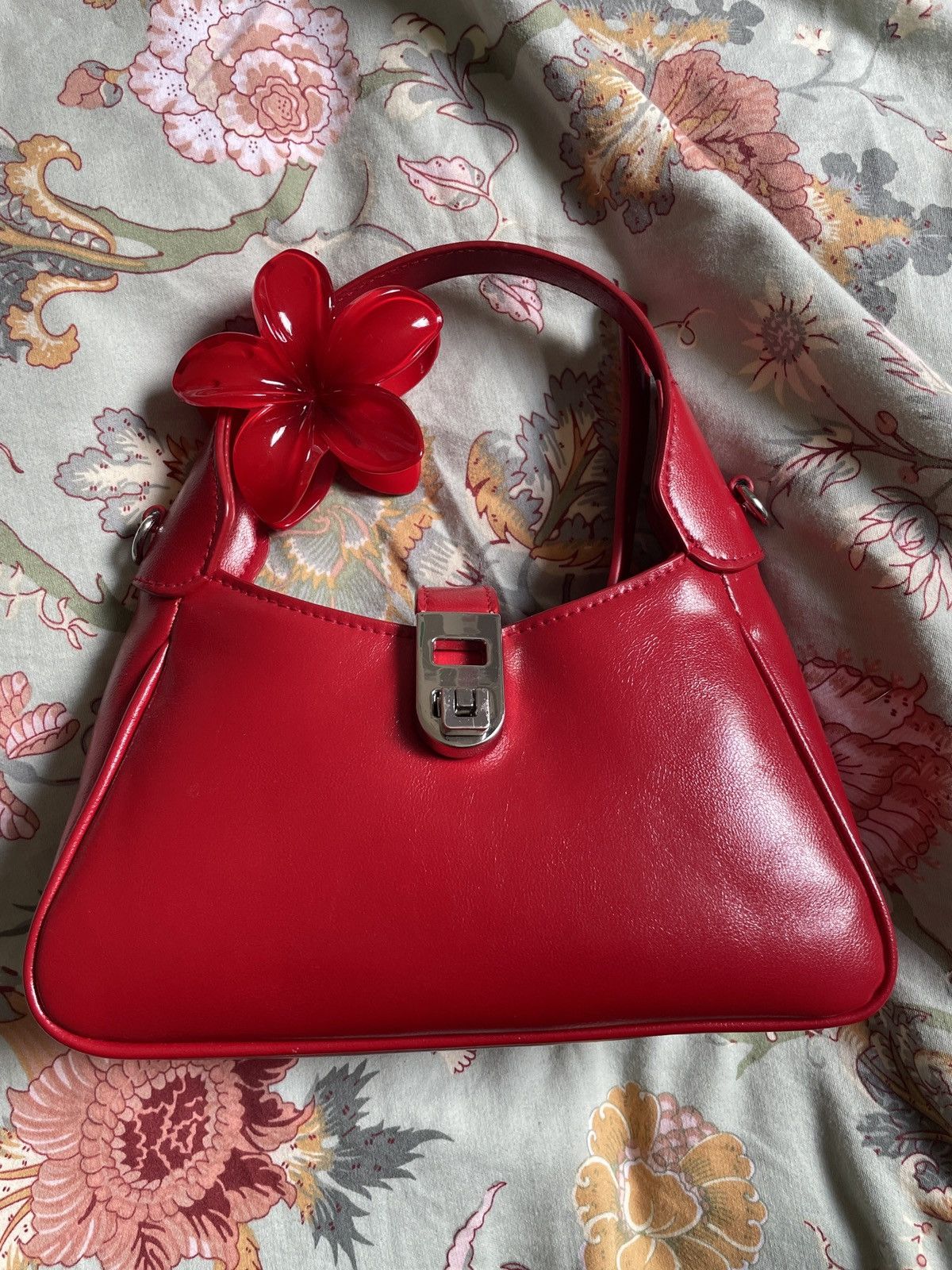 Zara Red leather bag Size ONE SIZE - 1 Thumbnail