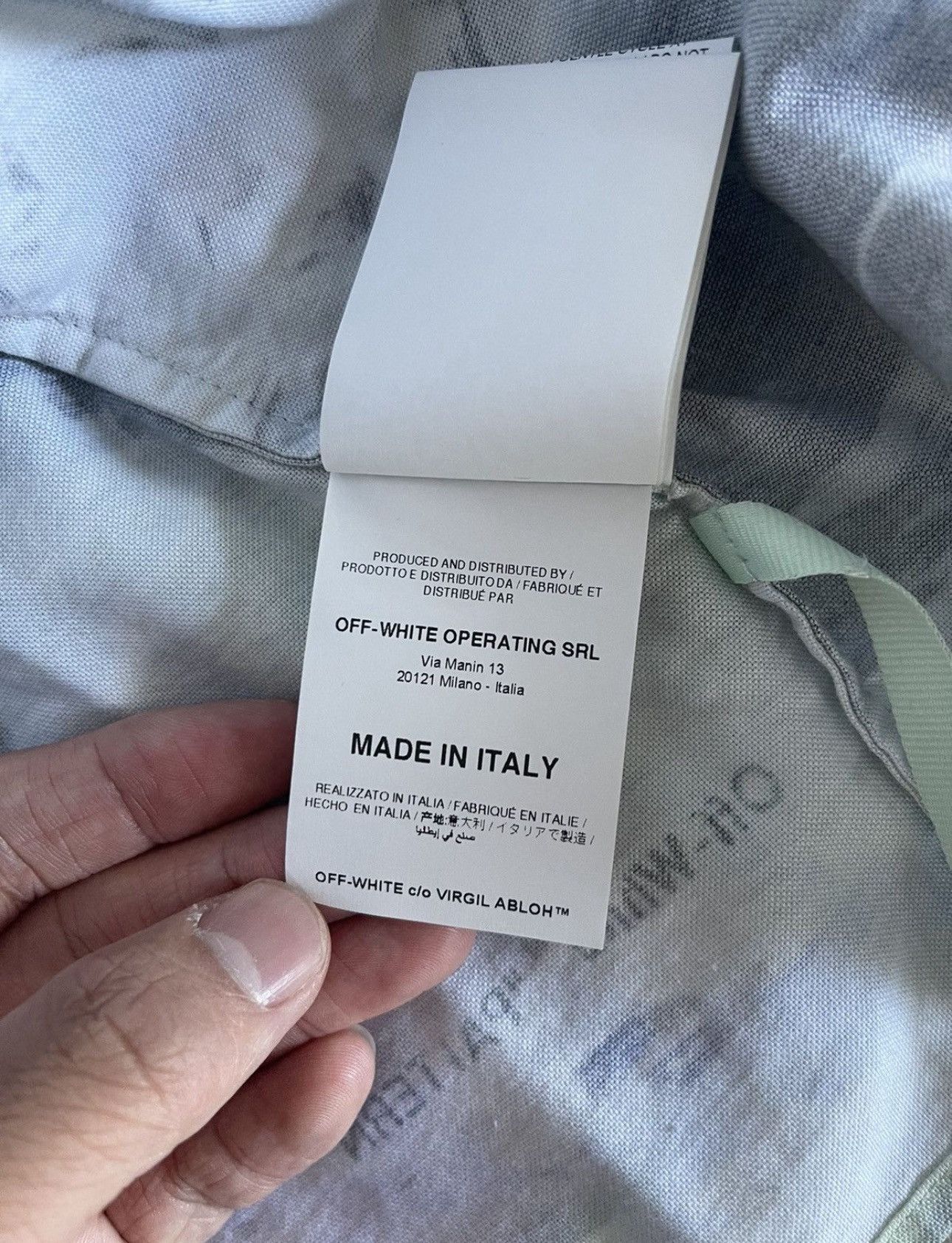 Off-White Off white Multicolor Lake Holiday Short Sleeve Size US S / EU 44-46 / 1 - 6 Thumbnail
