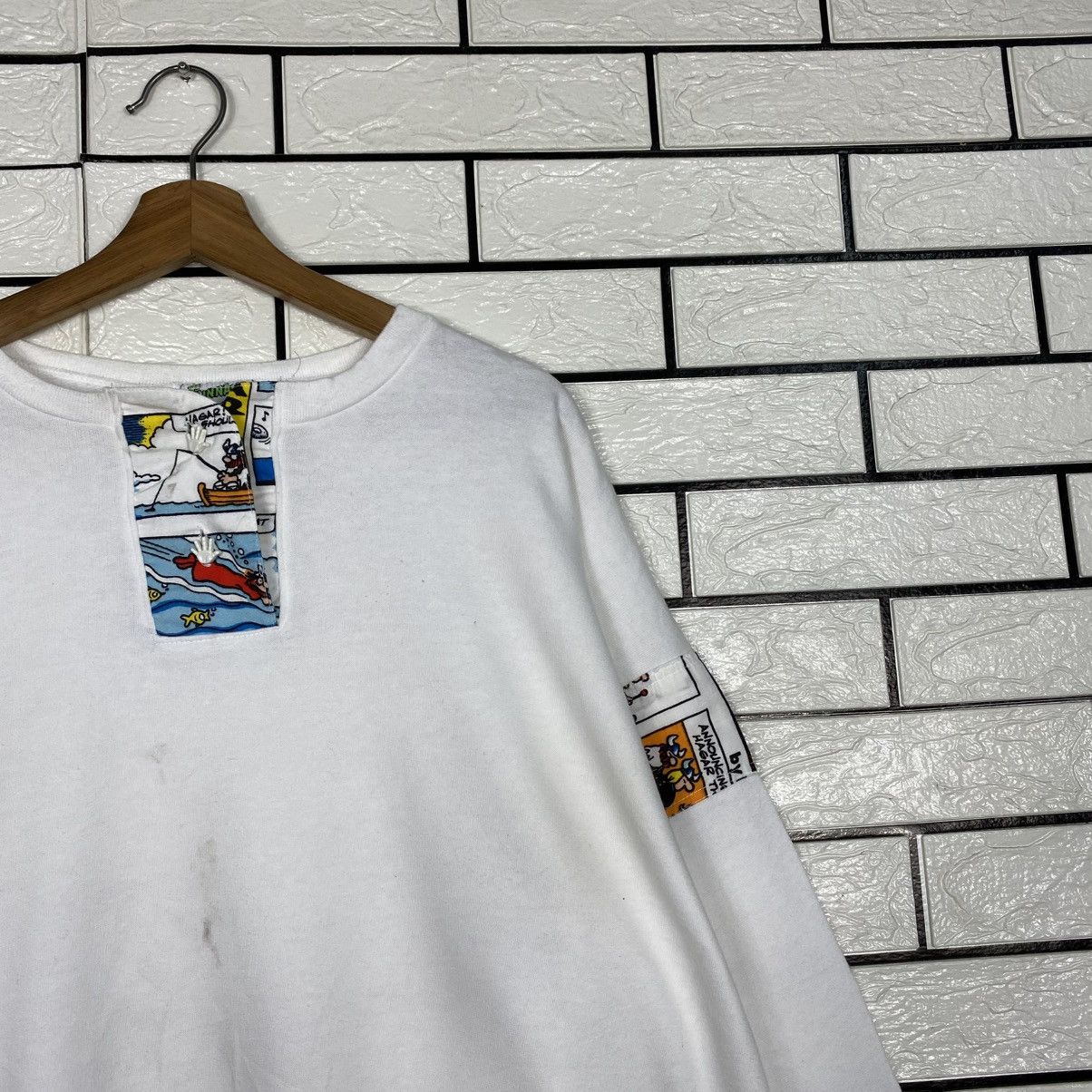 Japanese Brand Vintage Sweatshirt Funnays Big Logo Cartoon Size US M / EU 48-50 / 2 - 7 Thumbnail