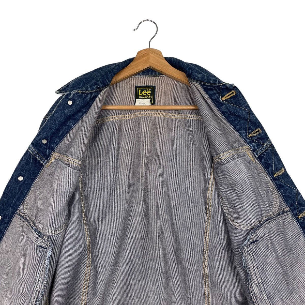 Lee Vintage 70s Lee Rider Denim Trucker Jacket Size US S / EU 44-46 / 1 - 12 Thumbnail