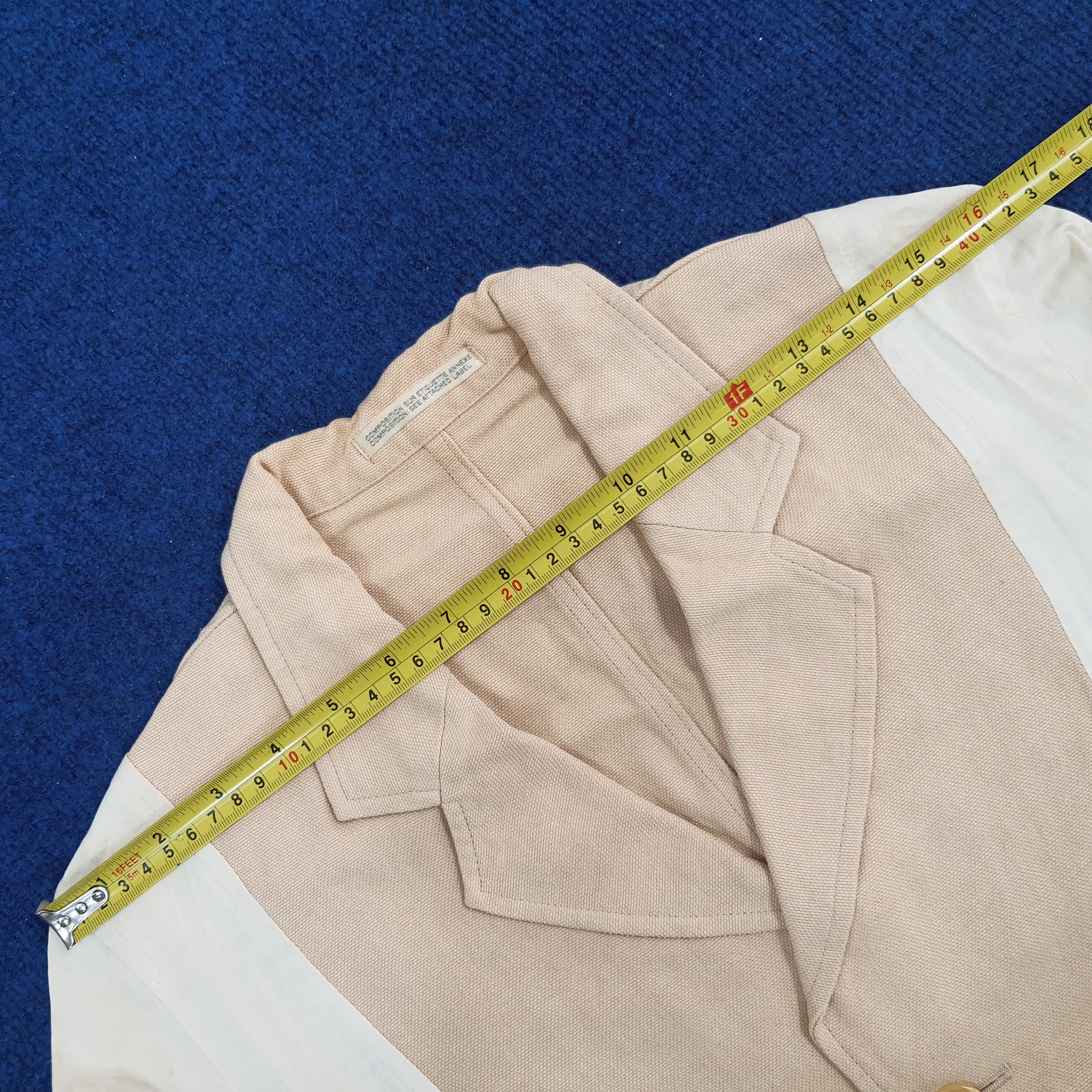 Japanese Brand × Vintage × Yohji Yamamoto Vintage Yohji Yamamoto Japanese 3 Button Coat Jacket Size US XS / EU 42 / 0 - 8 Thumbnail