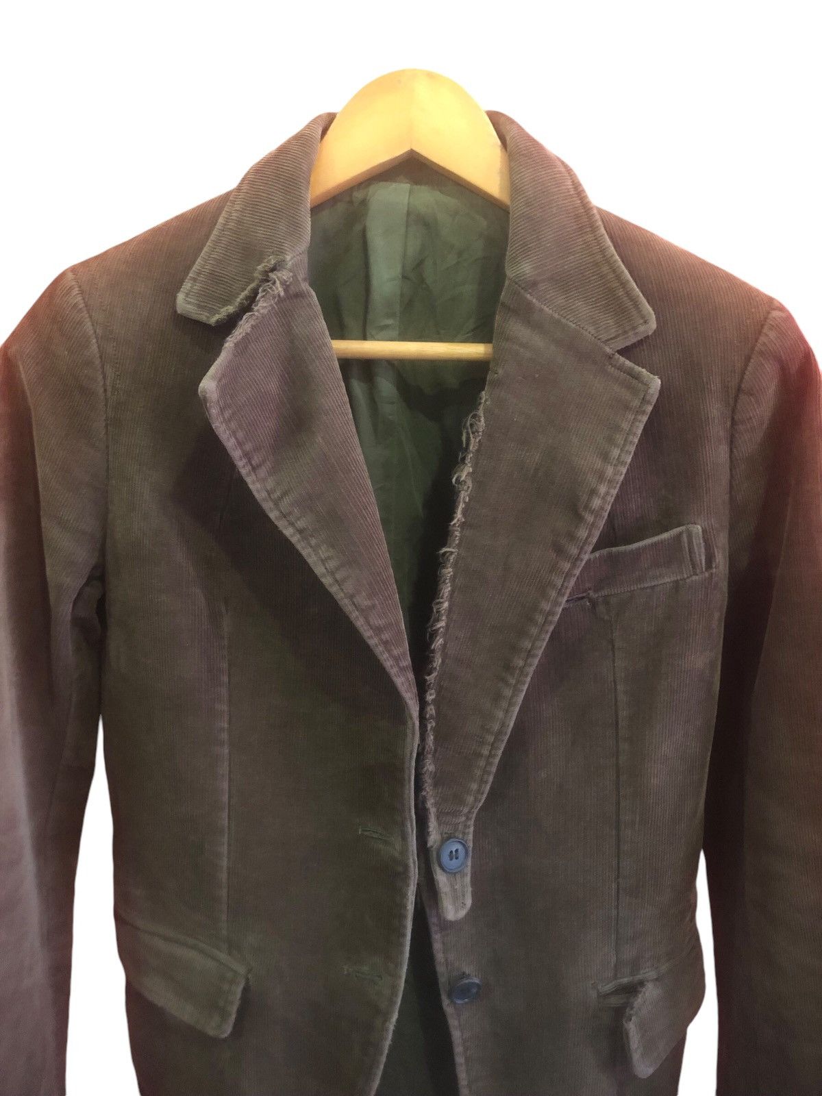 Maison MIHARA YASUHIRO Rare!! MiharaYasuhiro Reconstructed Corduroy Jacket Size US S / EU 44-46 / 1 - 4 Thumbnail
