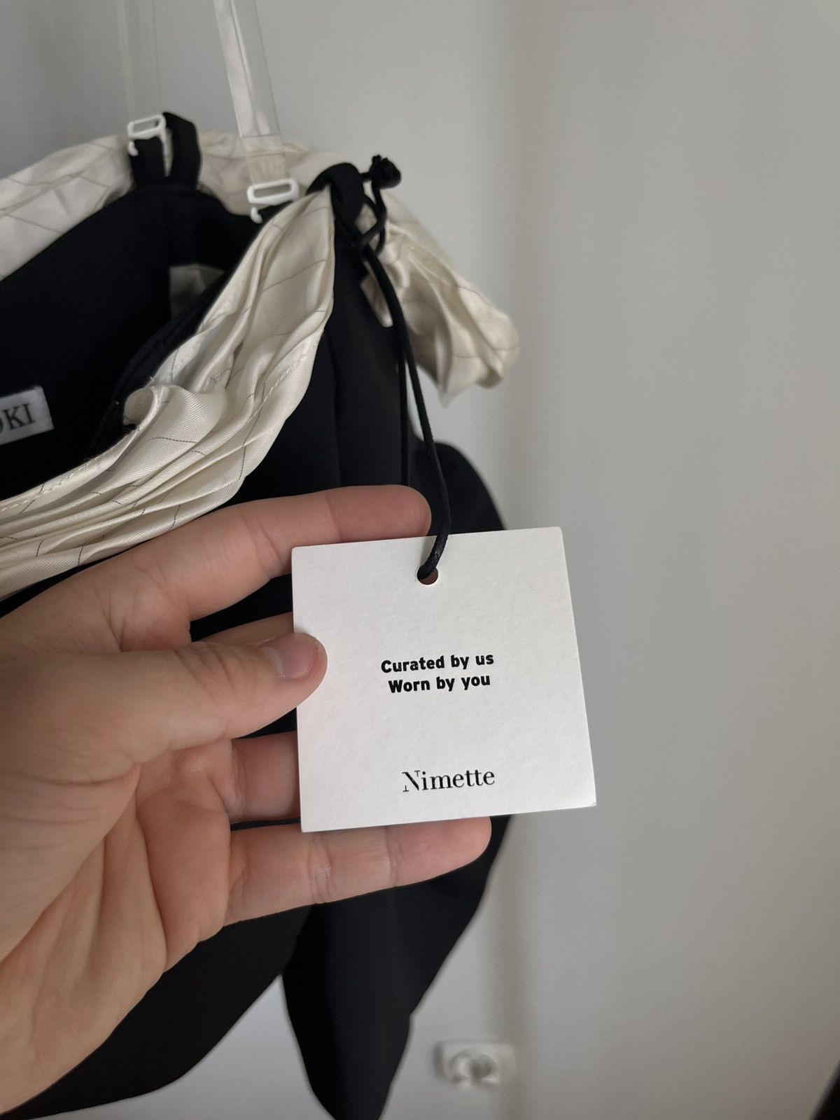 Other Rare Akikoaoki AW23 runway bustier off-shoulder cropped top Size S / US 4 / IT 40 - 12 Thumbnail