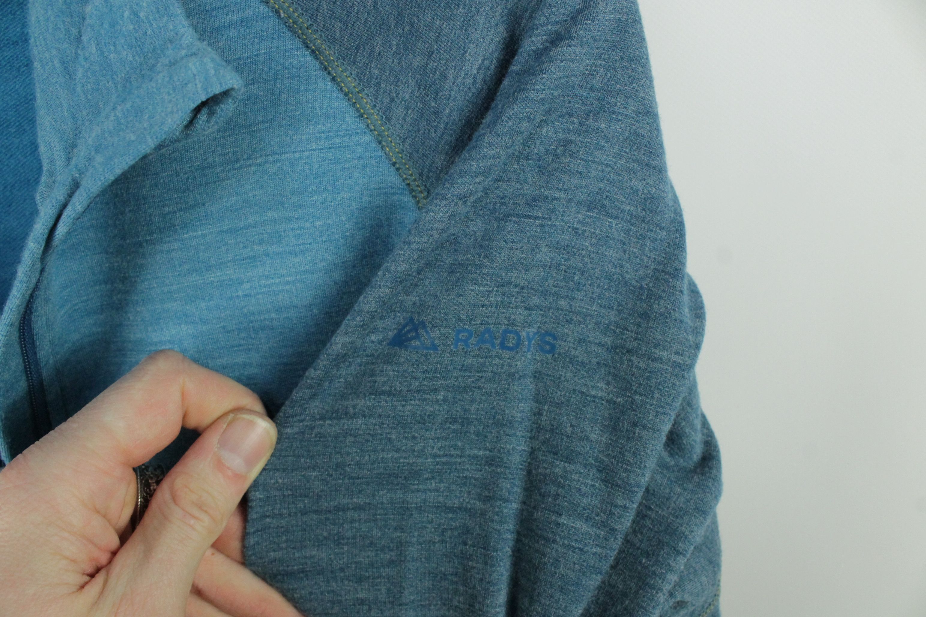 Other RADYS Mens R5 Merino Zip Shirt Longsleeve Top Sweater Size US XL / EU 56 / 4 - 5 Thumbnail