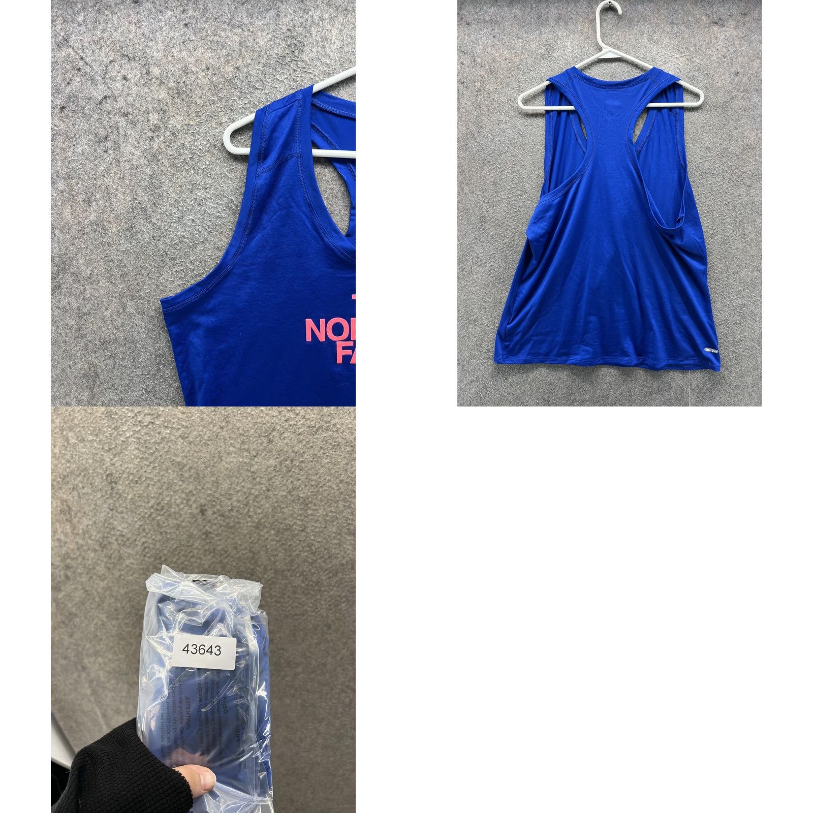 The North Face VINTAGE? The North Face Tank Top Womens XL Blue VaporWick Scoop Neck Athletic Running Size XL / US 12-14 / IT 48-50 - 8 Thumbnail