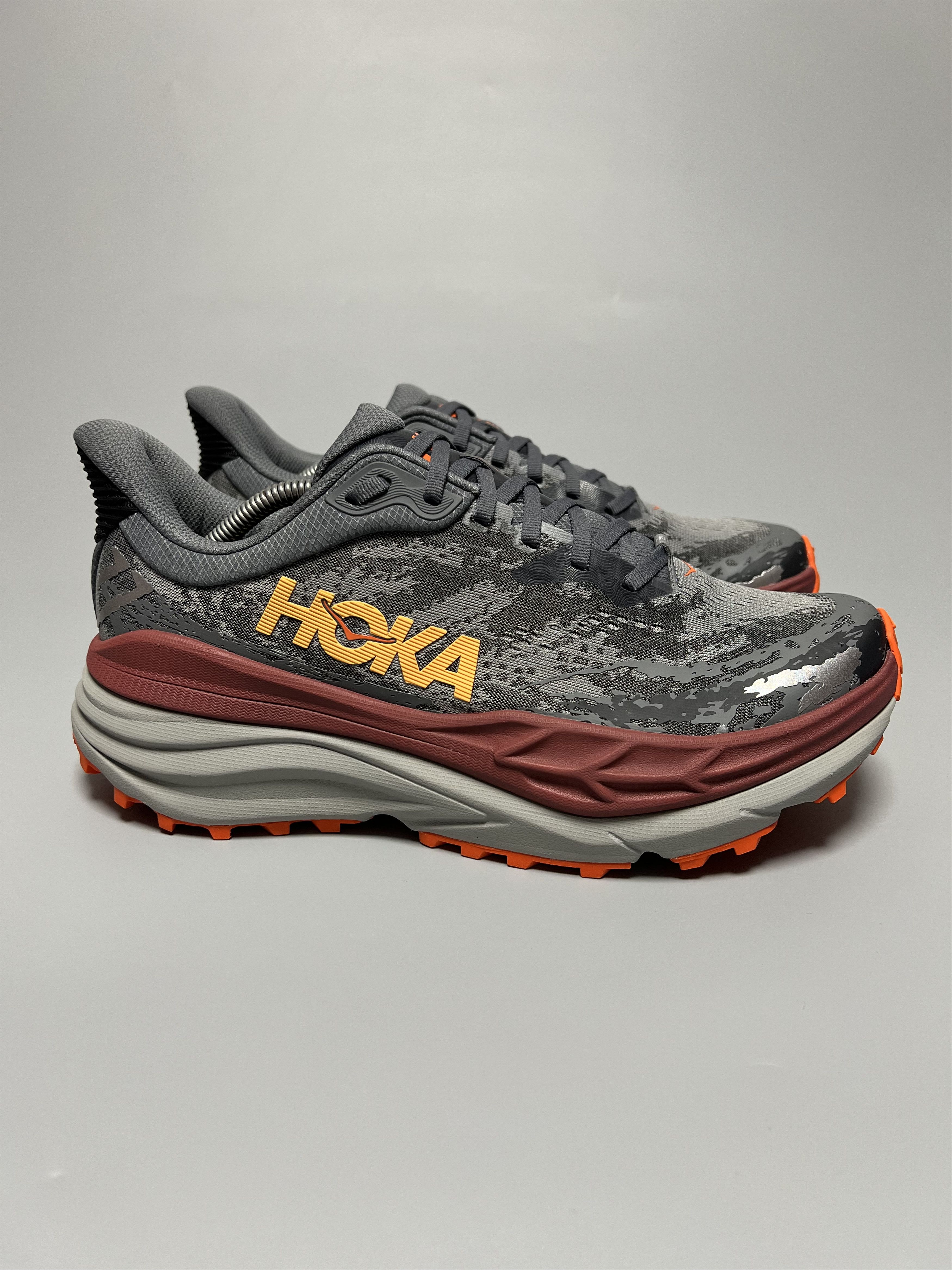 Sample Hoka One One Stinson Atr 7 Trail Running Shoes in Grey, Men's (Size 10)