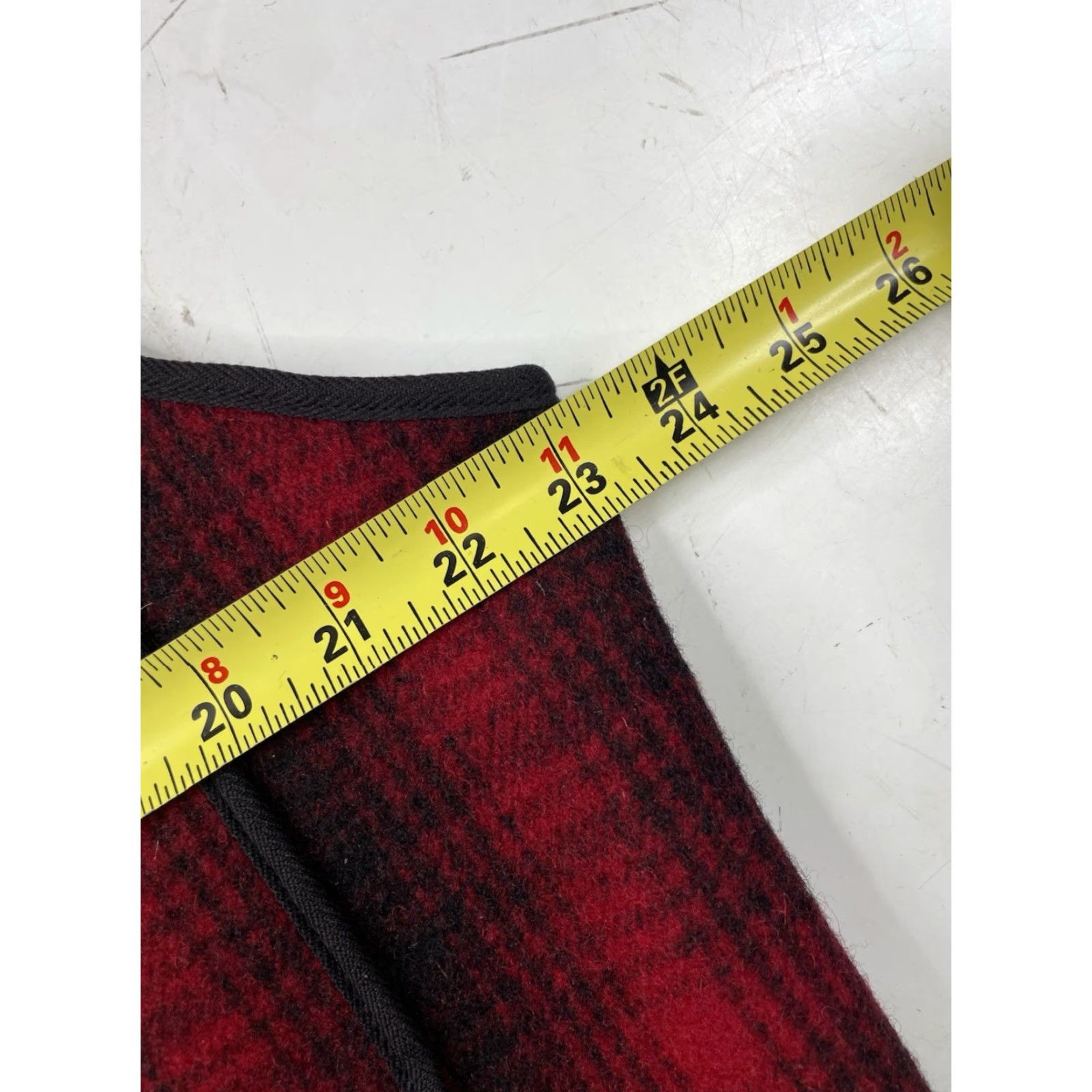 Orvis VINTAGE Orvis Vest Red Buffalo Plaid Wool Blend Hunting USA XL Full Zip Pockets Wool Lining Unisex Adults 80s 90s Outdoor Casual Dress Hunting USA Size US XL / EU 56 / 4 - 6 Thumbnail