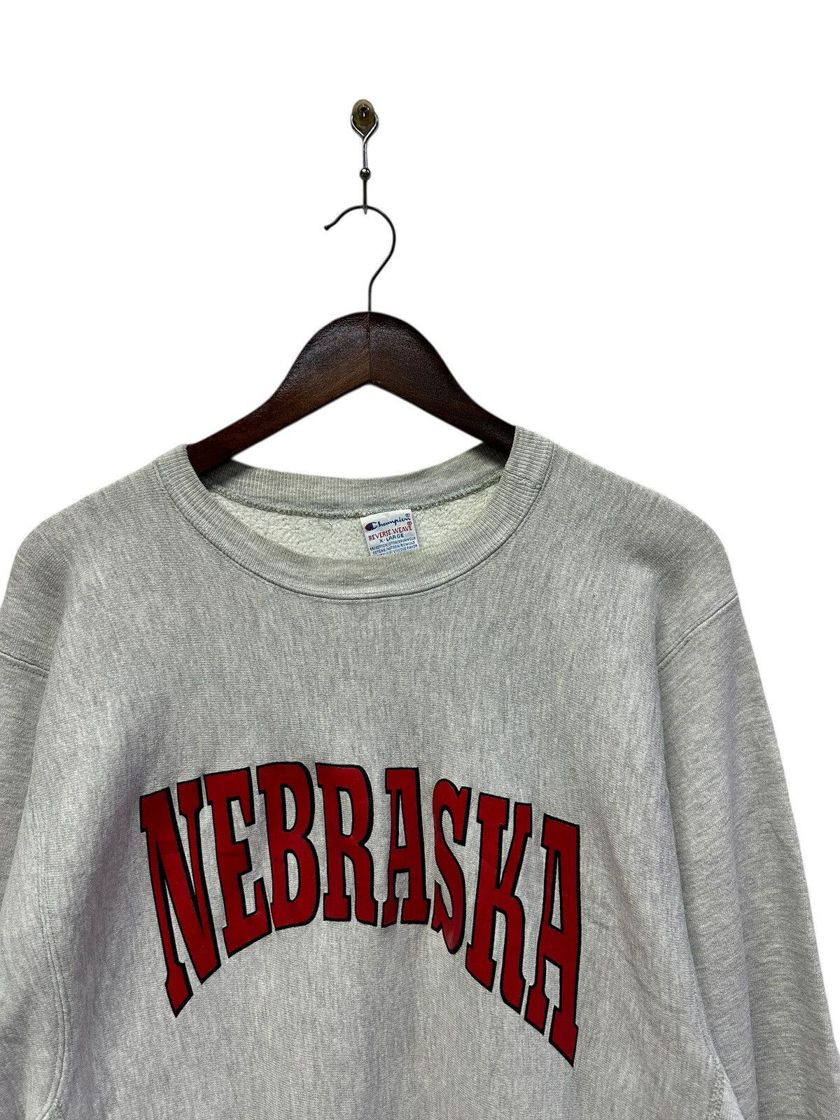 Champion Vintage 90s Champion Reverse Weave Nebraska Usa Size US L / EU 52-54 / 3 - 4 Thumbnail