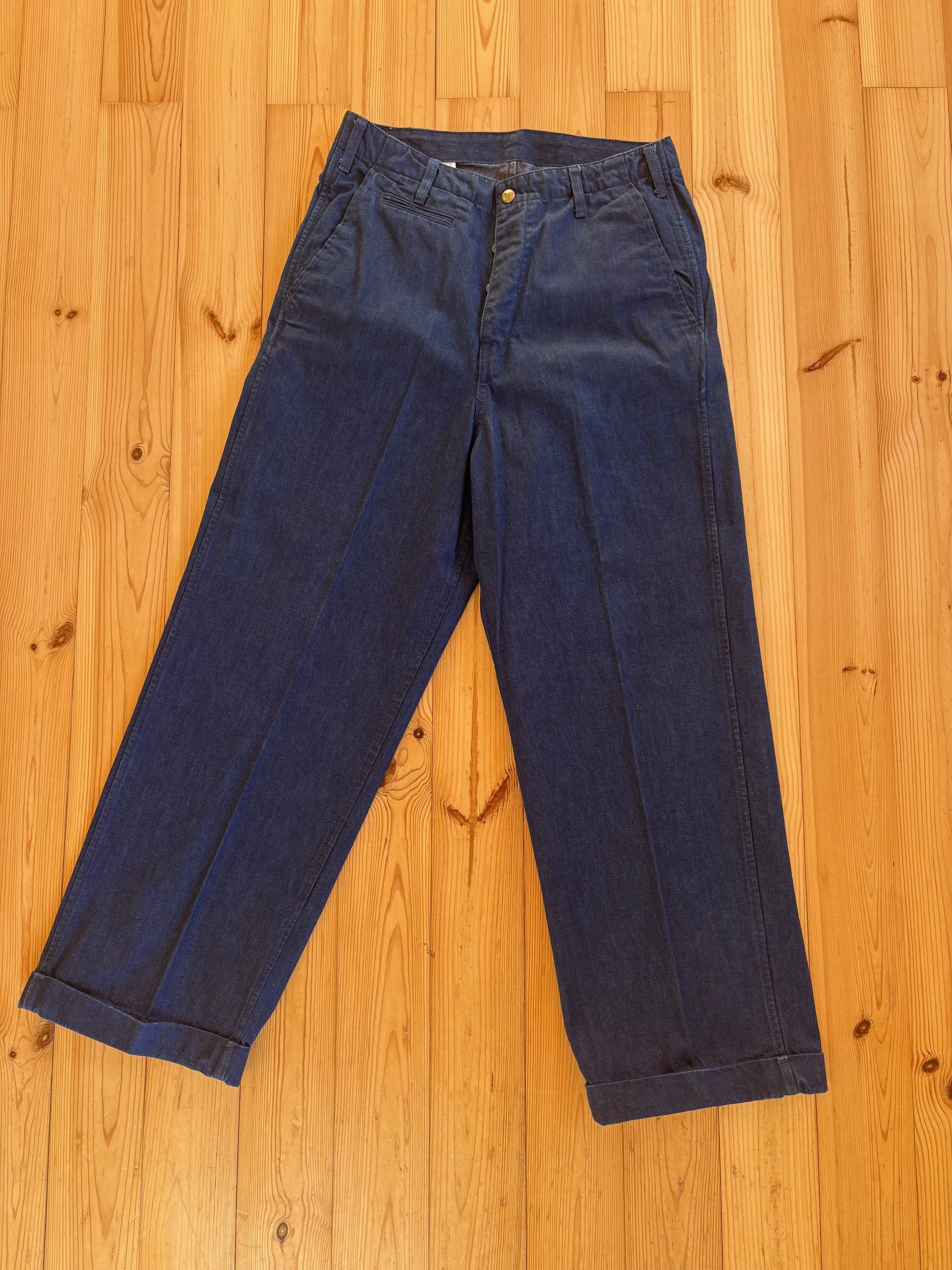 Levi's Vintage Clothing NWOT LVC 1920’s Balloon 32 Raw 2019 version denim jeans Size US 32 / EU 48 - 2 Thumbnail