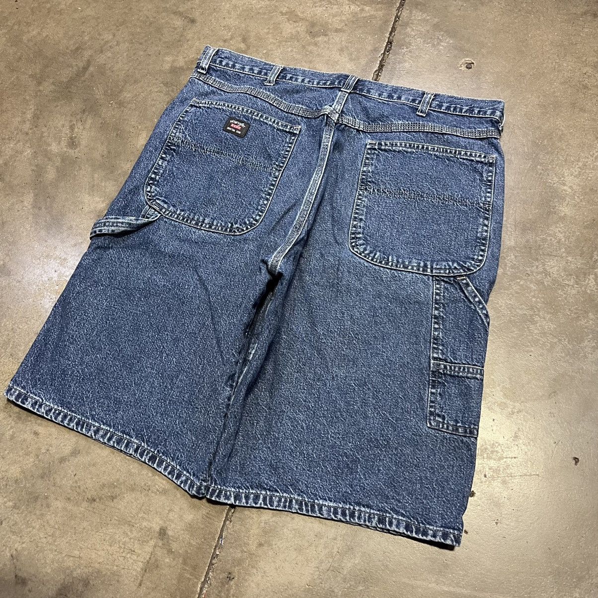 Wrangler Vintage Wrangler Denim Jean Shorts Baggy Skater Grunge Y2K Size US 34 / EU 50 - 2 Thumbnail
