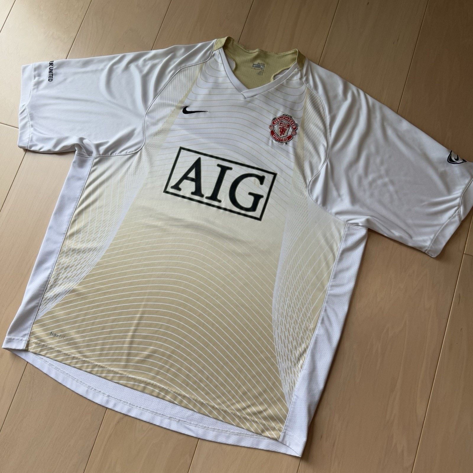 Nike Manchester United Jersey XL White Nike Sportswear Ronaldo Size US XL / EU 56 / 4 - 8 Thumbnail