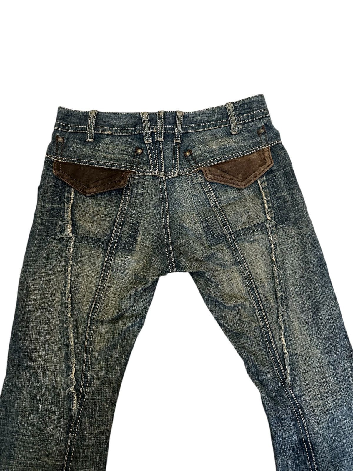 Marithe + Francois Girbaud Weird jeans by marithe francois girbaud made japan Size US 32 / EU 48 - 4 Thumbnail