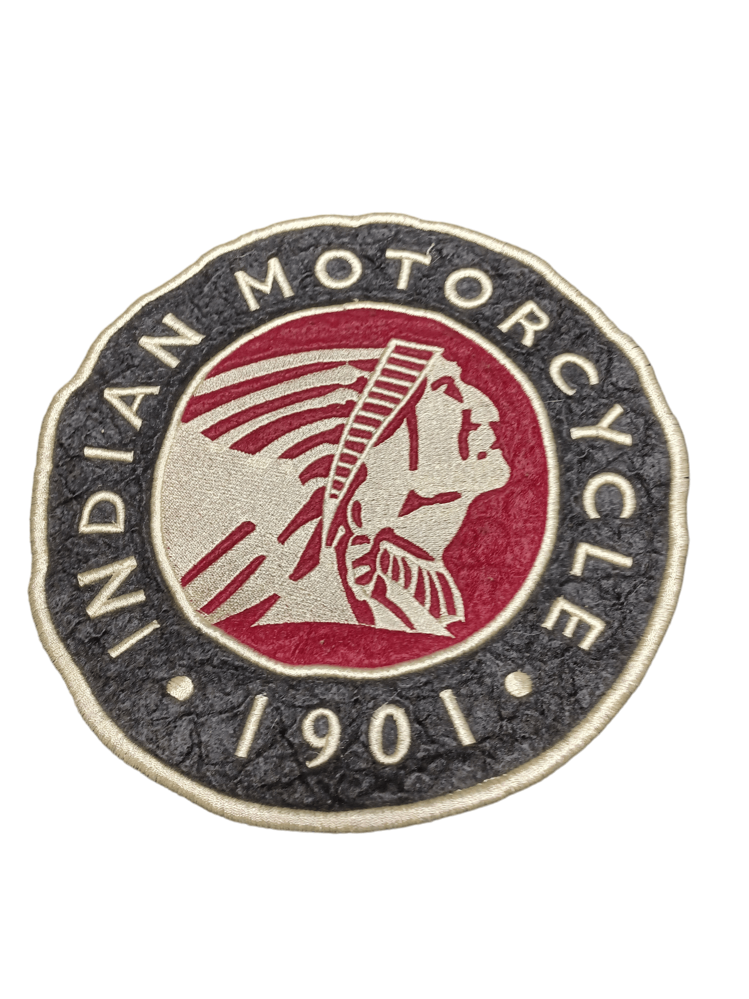 Indian Motorcycle Indian Motercycles big embroidered logo sweatshirt on fleece Size US L / EU 52-54 / 3 - 5 Thumbnail