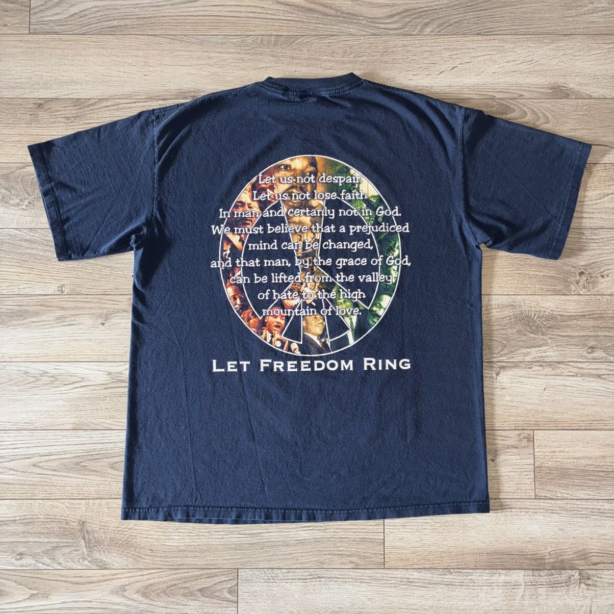 Other 90s Dr. Martin Luther King Jr. big face tee shirt RARE Size US XL / EU 56 / 4 - 4 Thumbnail