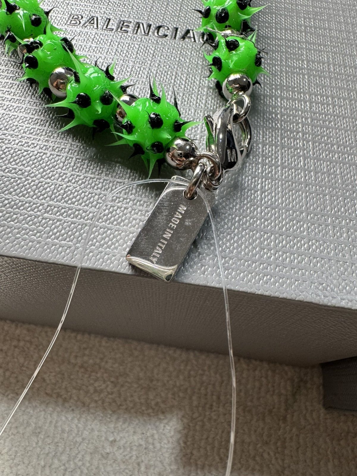 Balenciaga Malibu silicone chocker Size ONE SIZE - 3 Thumbnail
