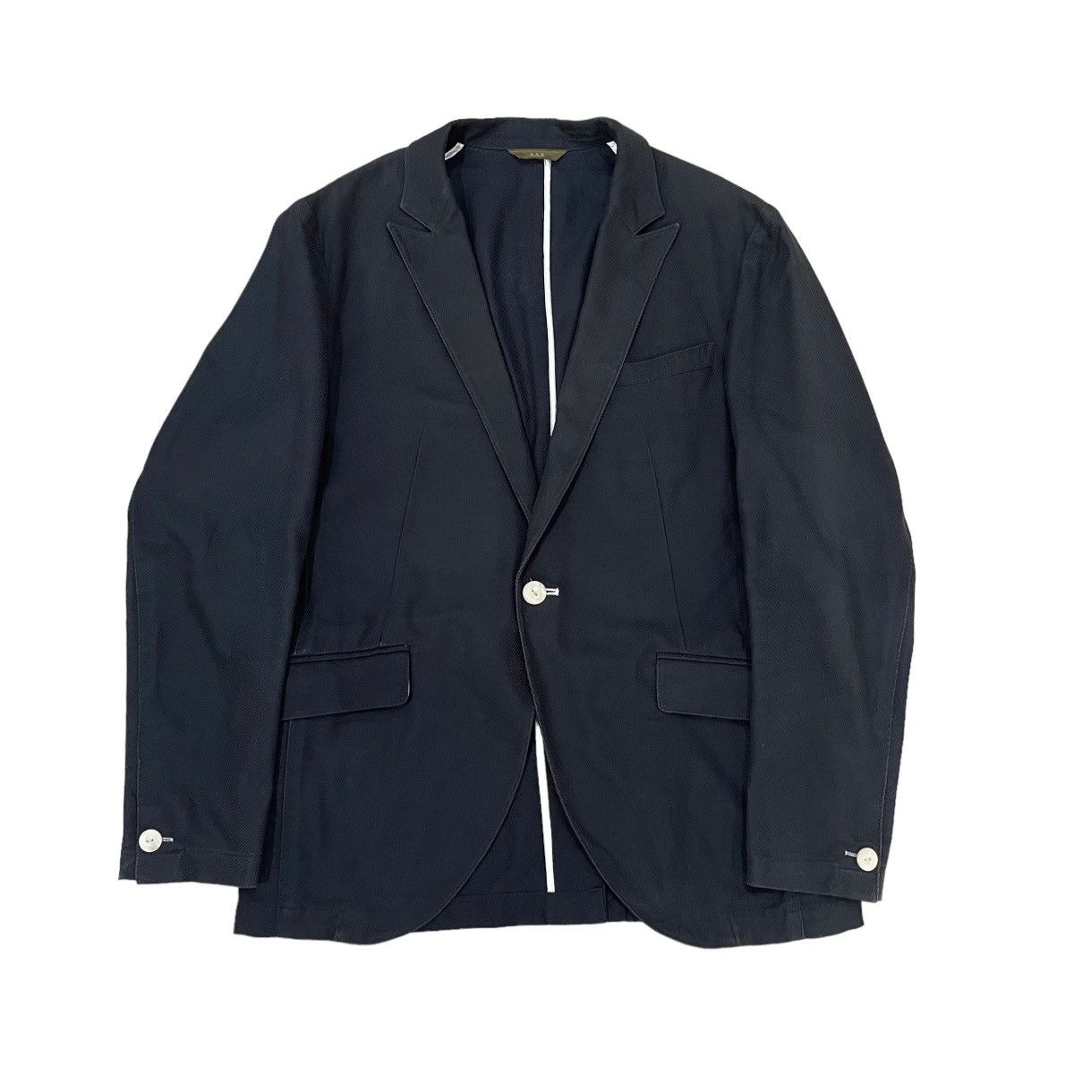 Yohji Yamamoto 🔥Against All Risk Yohji Yamamoto Single Button Jacket Size US S / EU 44-46 / 1 - 4 Thumbnail
