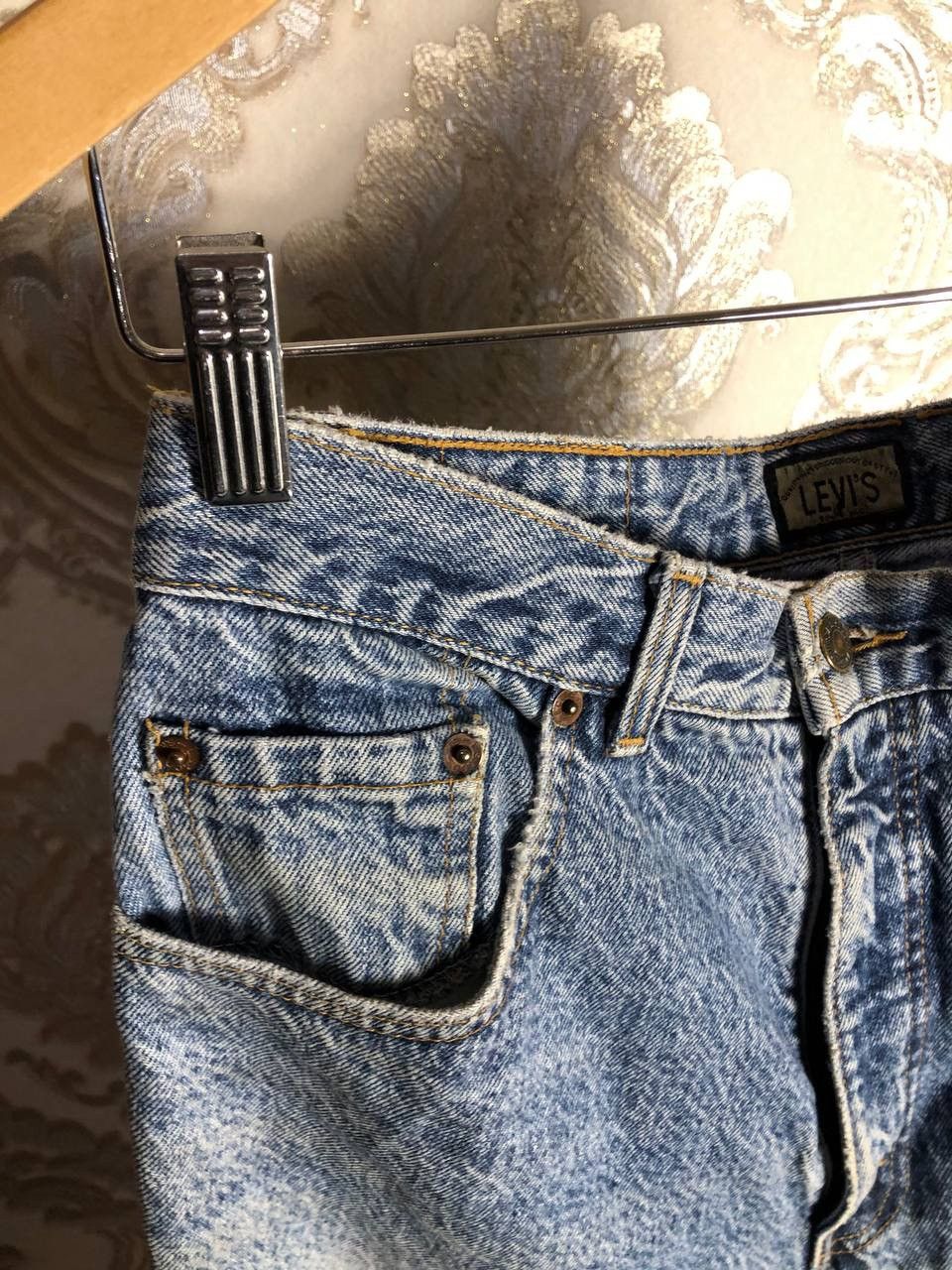 Levi's Vintage Clothing × Vintage VERY RARE LEVI’S 737 SILVER TAB DESIGNER DENIM JEANS RETRO Size US 34 / EU 50 - 3 Thumbnail