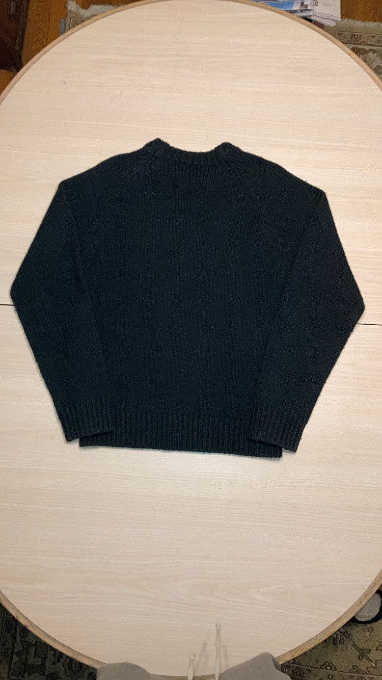 Raf Simons 2020-2021 AW Zipper Neck Knit sweater v