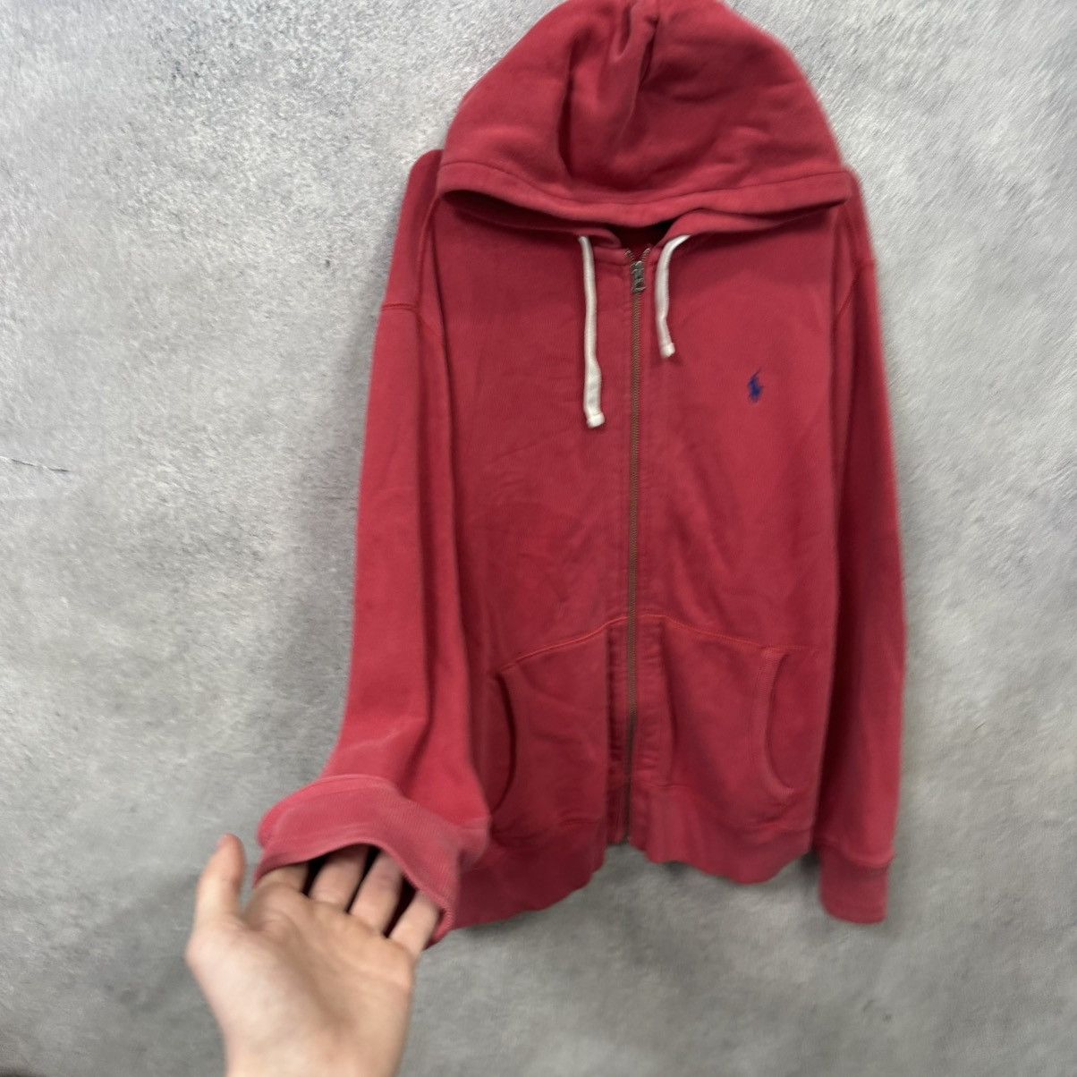Polo Ralph Lauren Polo Ralph Lauren Zip Hoodie Red Size US L / EU 52-54 / 3 - 3 Thumbnail