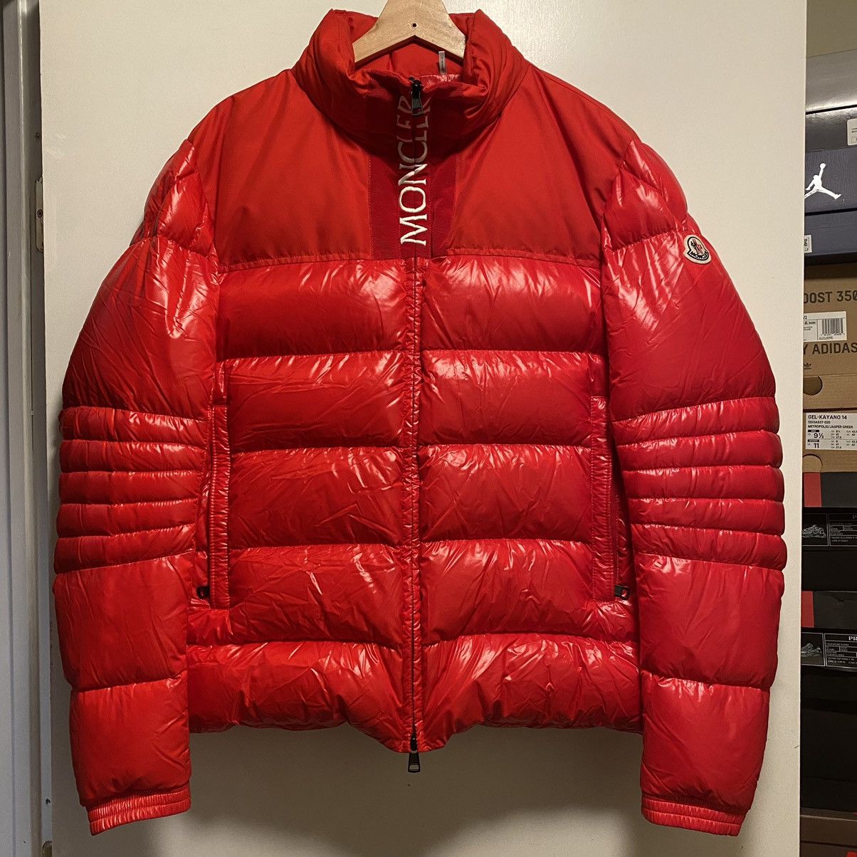Moncler Moncler Bruel Down Jacket Red Size US L / EU 52-54 / 3 - 1 Thumbnail