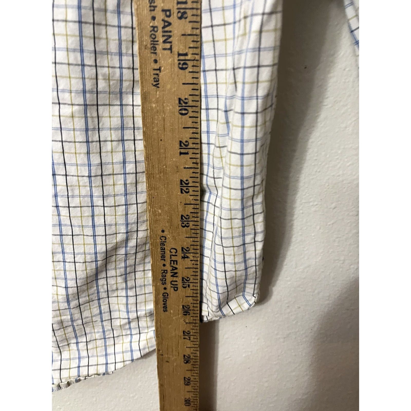 Gap Gap men’s button down long sleeve shirt Medium White Gingham Size US M / EU 48-50 / 2 - 4 Thumbnail