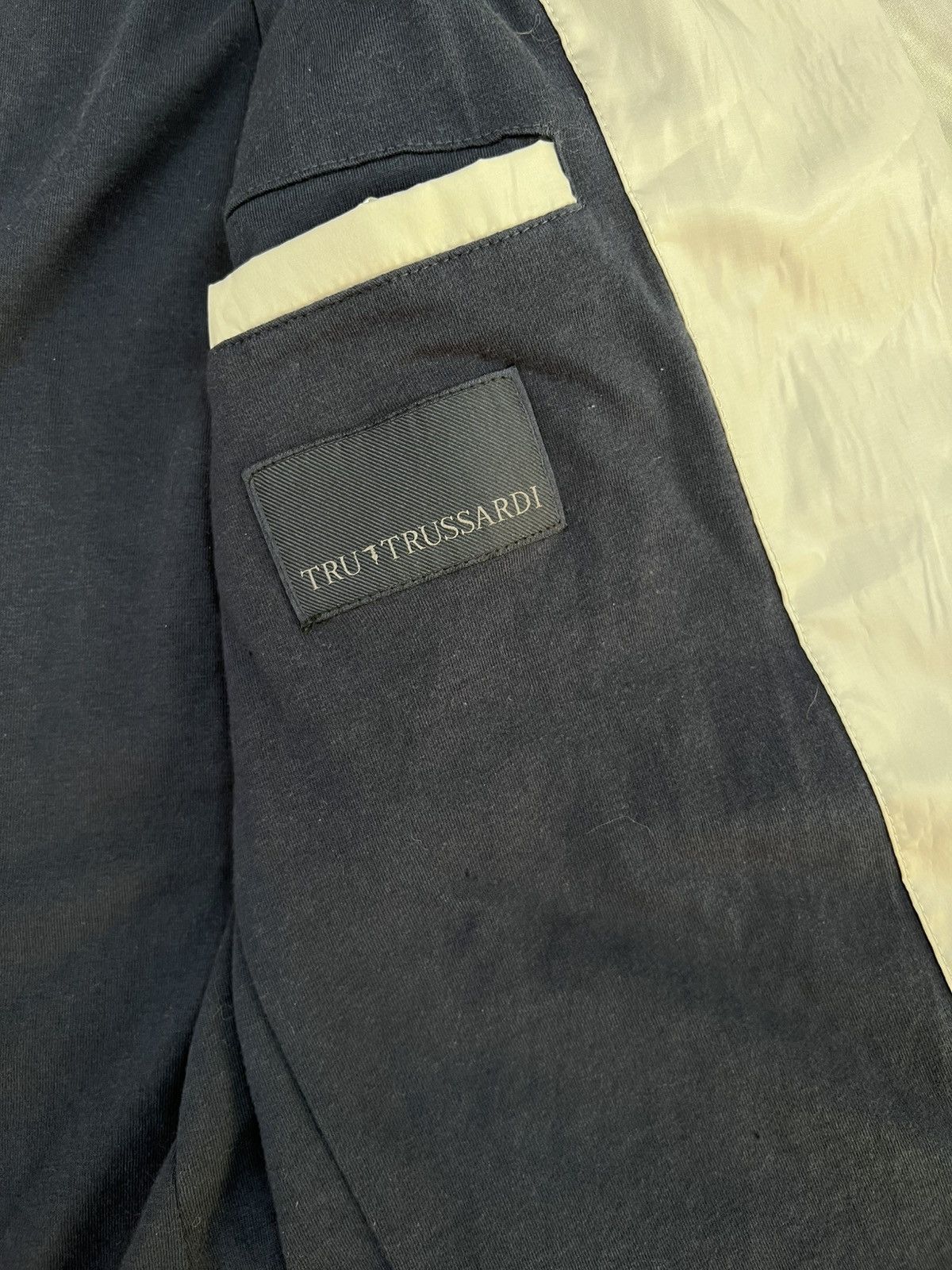 Trussardi NWT Trussardi Men’s Technical Blazer Jacket Gray Sz IT 50 Size 40R - 5 Thumbnail