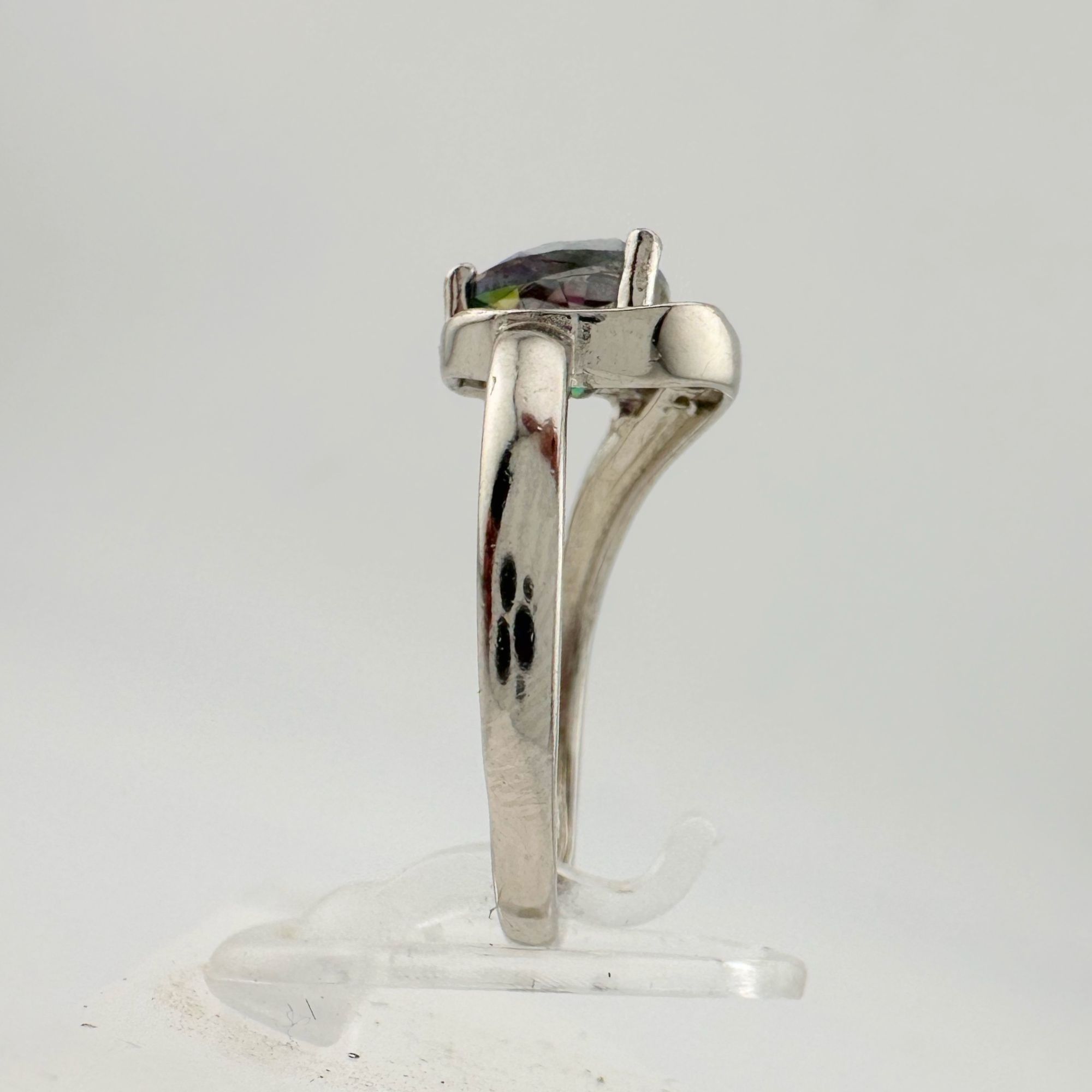 Other Trillion Cut Mystic Topaz Ring Size 7 - Sterling Size ONE SIZE - 20 Thumbnail
