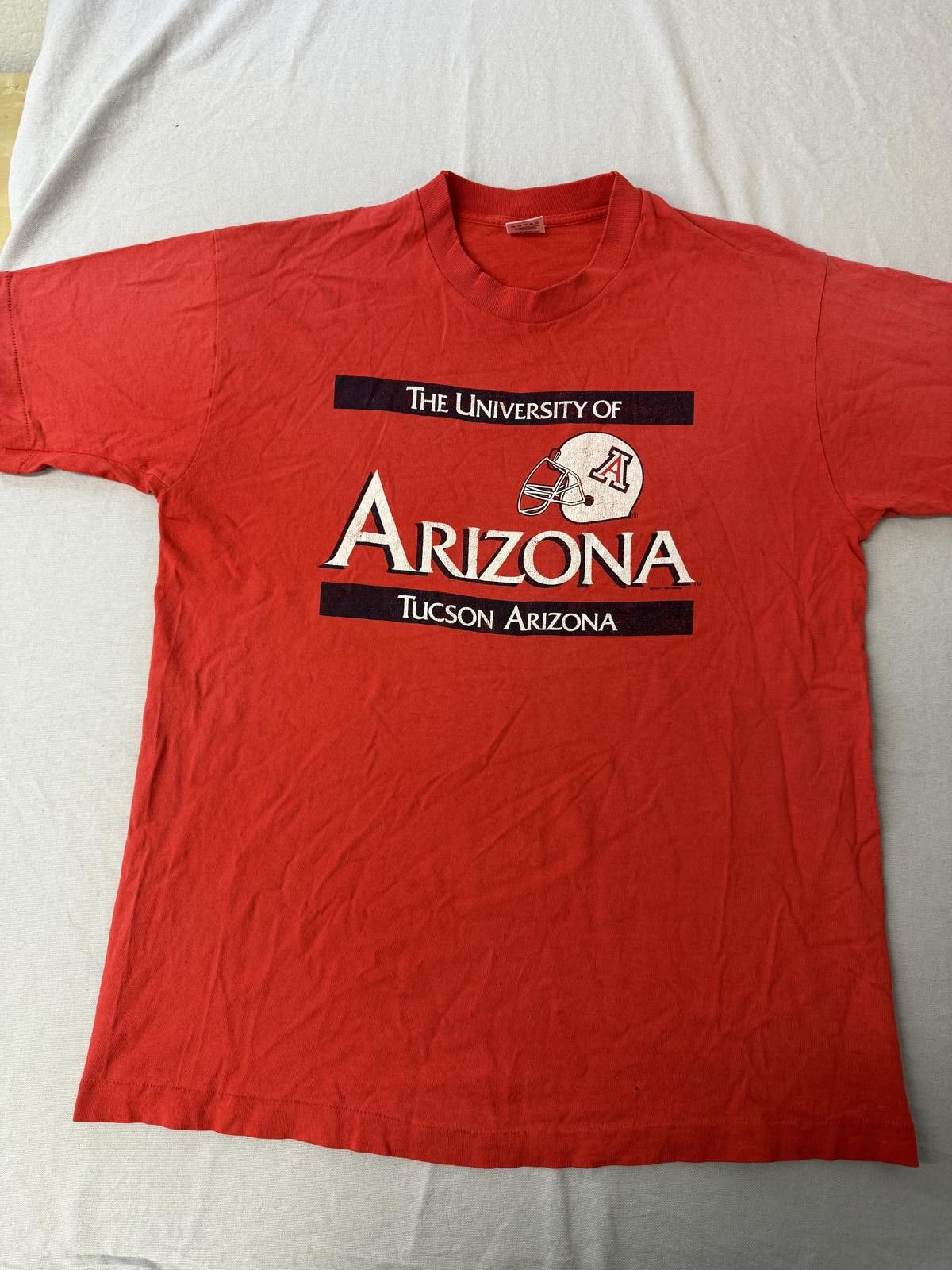 Fruit Of The Loom VTG T-shirt University of Arizona Miami Fiesta Bowl 1994 L Size US L / EU 52-54 / 3 - 1 Thumbnail