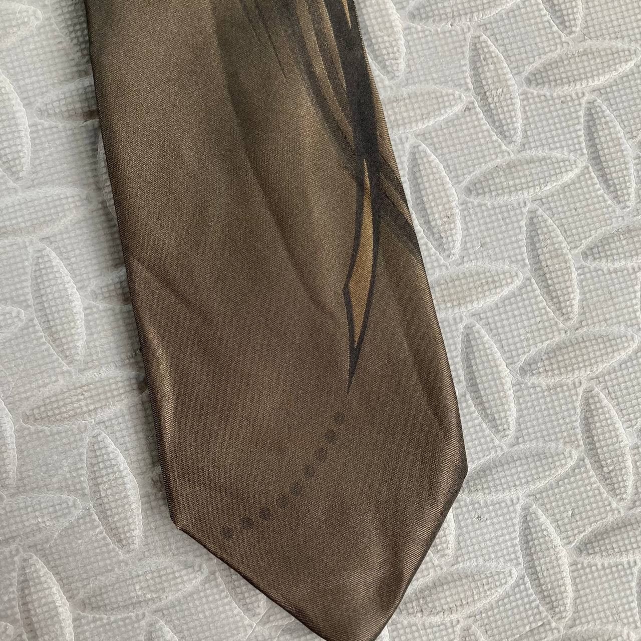 Katharine Hamnett London Vintage Geometrical Silk Neck Tie Size ONE SIZE - 4 Thumbnail