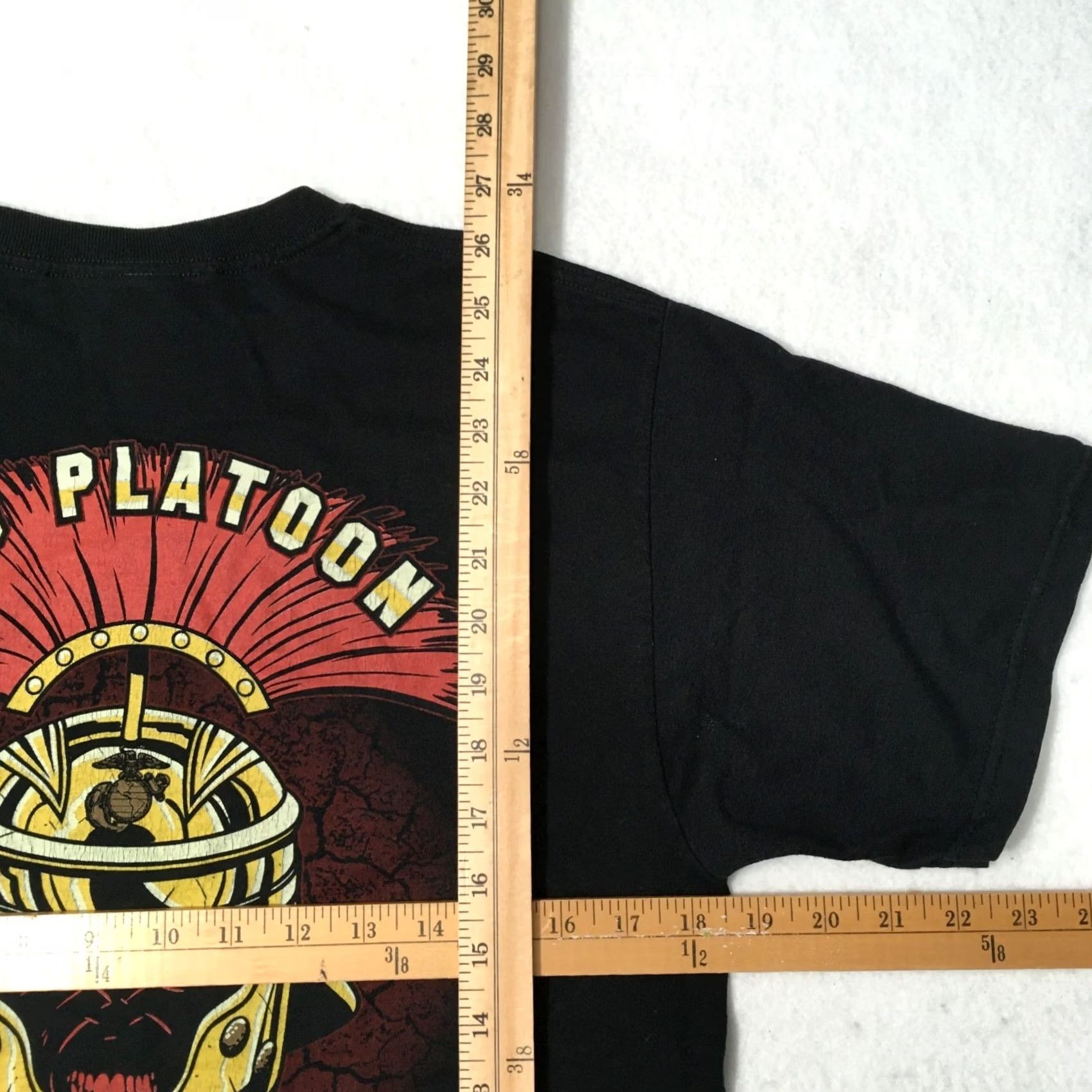 Jerzees VINTAGE MARINE CORPS Shirt Adult MEDIUM Black T Shirt Second TO NONE 2ND Platoon Size US M / EU 48-50 / 2 - 3 Thumbnail
