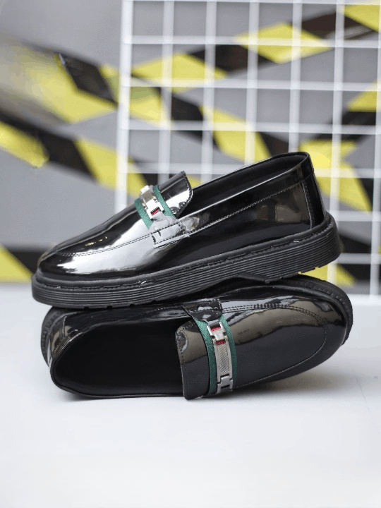 Simple Shoes Unisex Argan Leather Loafer Black Size US 11 / EU 44 - 3 Thumbnail