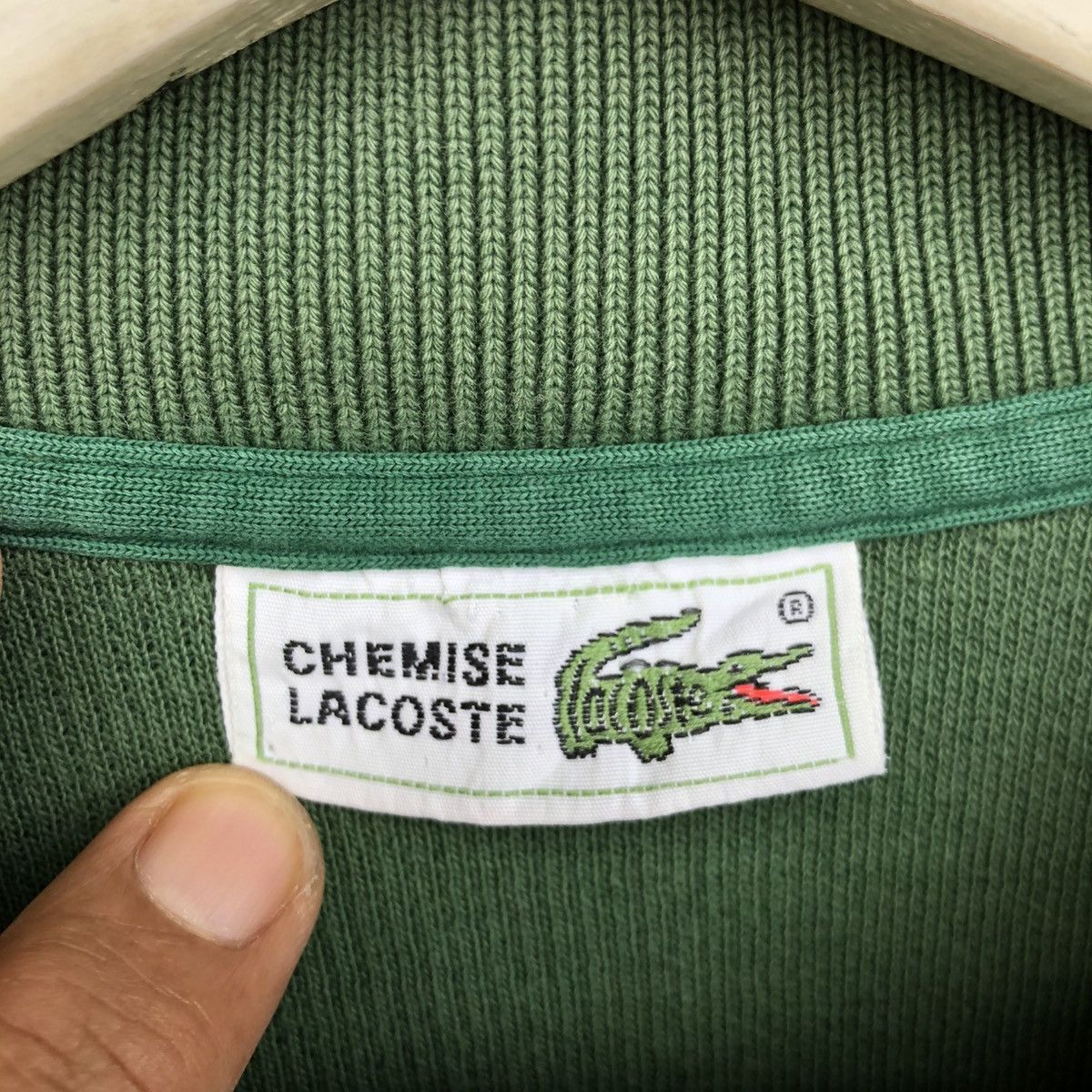 Lacoste Vintage Lacoste Club Short Sleeve Sweatshirt Pullover Size US M / EU 48-50 / 2 - 7 Thumbnail