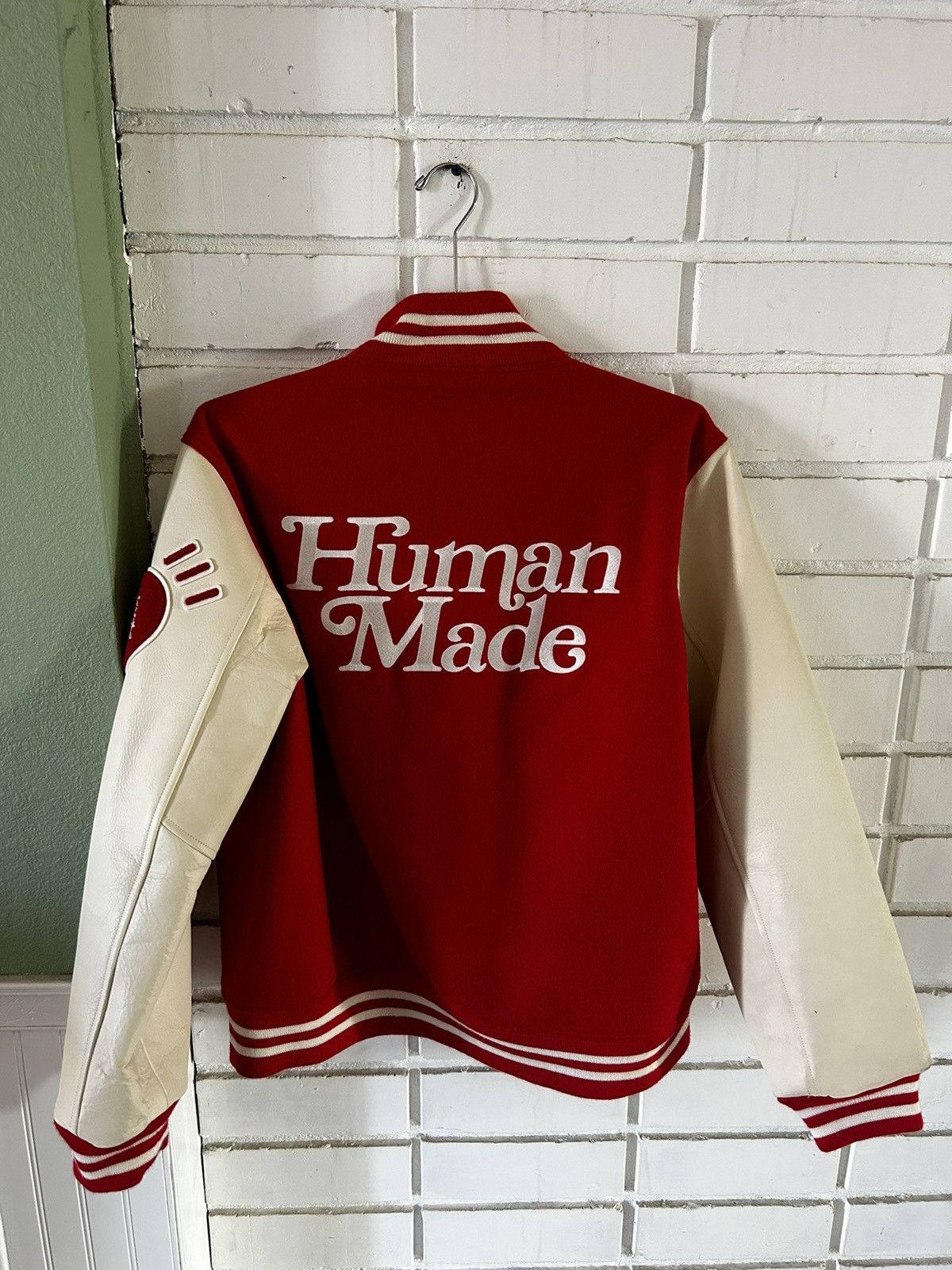 Human Made RARE Human Made x Girls Don't Cry Varsity Jacket (sz XL) |  Grailed