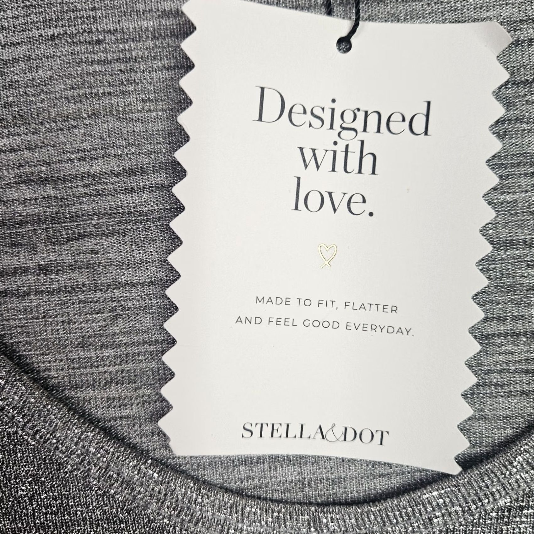 Vintage Stella & Dot Women's Tank Top Sleeveless Round Neck Silver XL Regular Top Shirt Size XL / US 12-14 / IT 48-50 - 7 Thumbnail