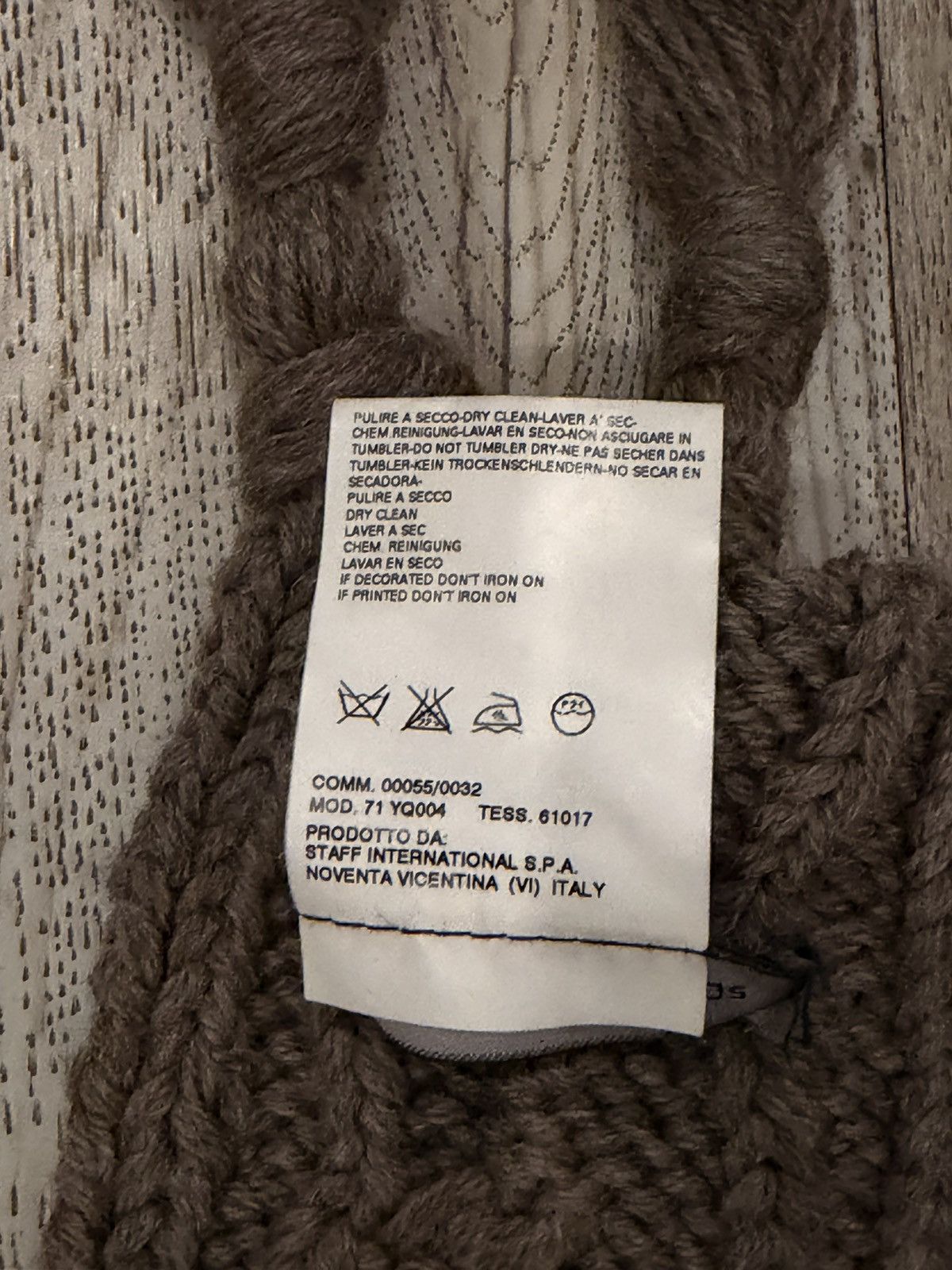 Dsquared2 FW 2003 Rockstar Massive Scarf Size ONE SIZE - 3 Thumbnail