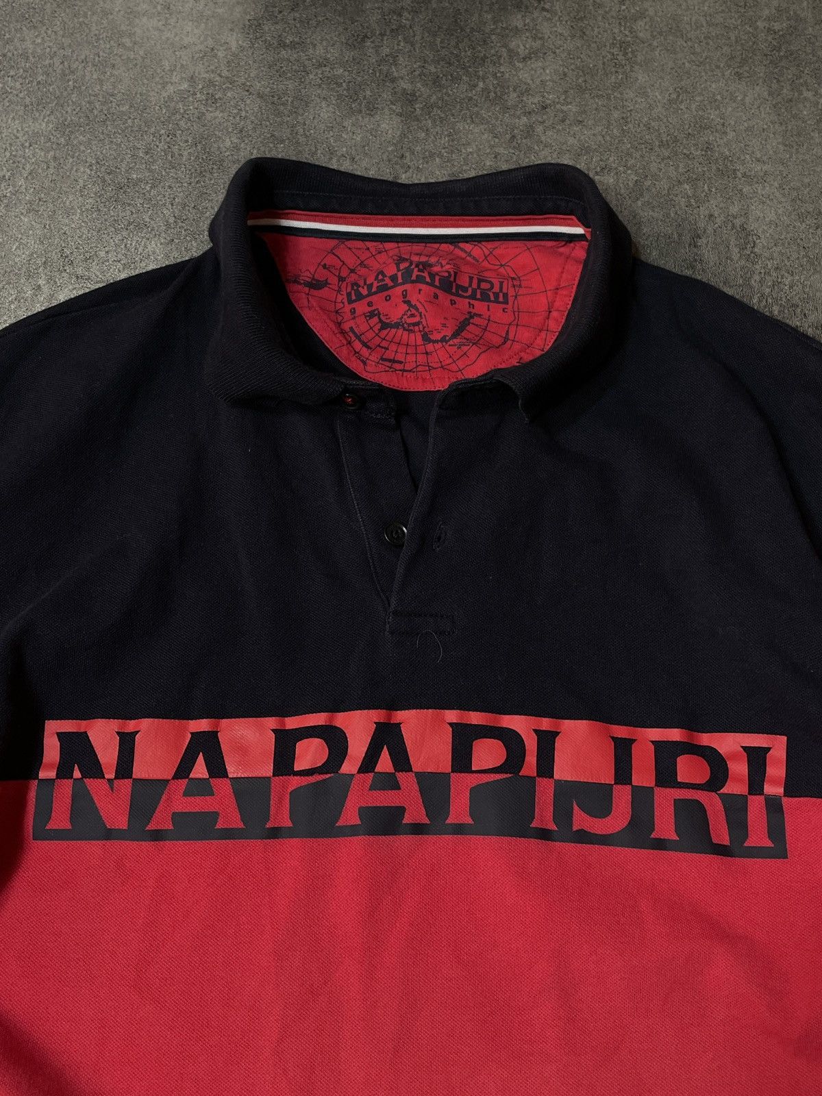 Napapijri Napapijri Vintage Y2K Tee Polo Longsleeve Rare Size US L / EU 52-54 / 3 - 3 Thumbnail