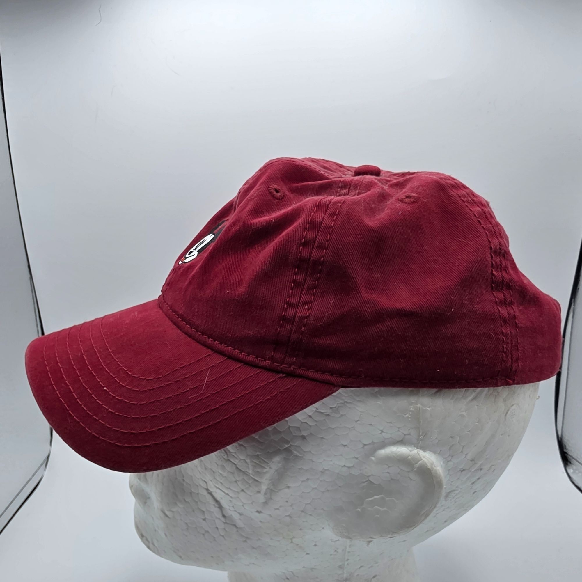 Disney Disney Mickey Mouse Adults Red Adjustable Baseball Cap Hat C Size ONE SIZE - 2 Thumbnail