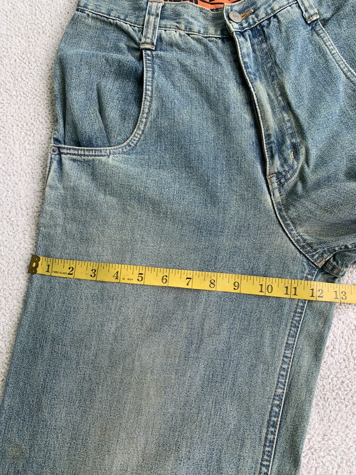 Edwin × Vintage Vintage Edwin Big Pocket Wide Leg Baggy Pants Size US 29 - 18 Thumbnail