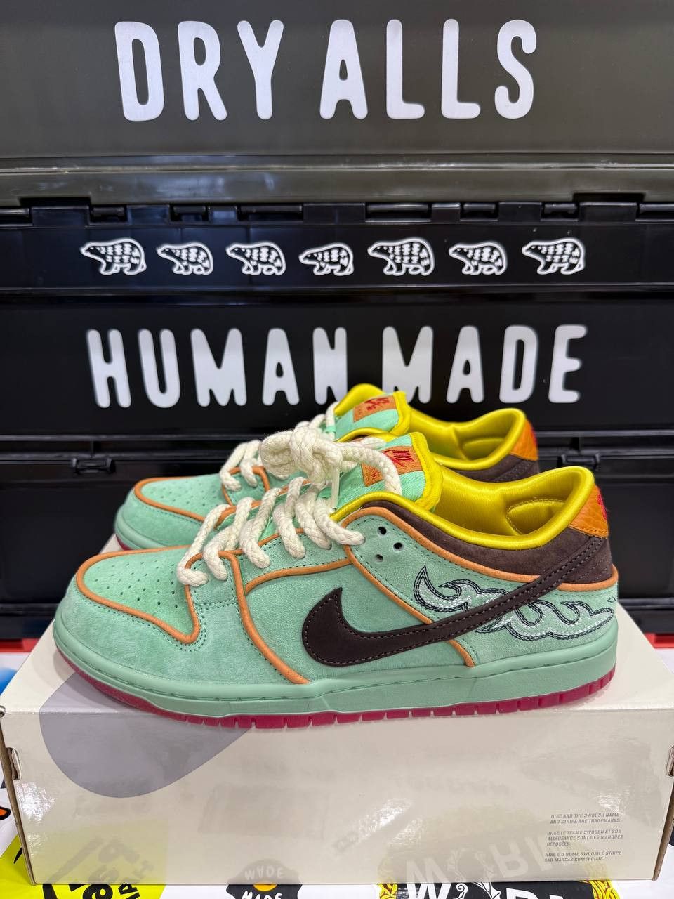 Nike Nike SB Dunk Low Rodeo Tourmaline (2025) HF3058-300 Size US 13 / EU 46 - 1 Thumbnail