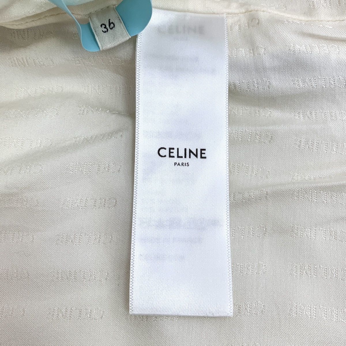 Celine Celine Striped Single Breasted Short Sleeve Jacket Size XS / US 0-2 / IT 36-38 - 7 Thumbnail