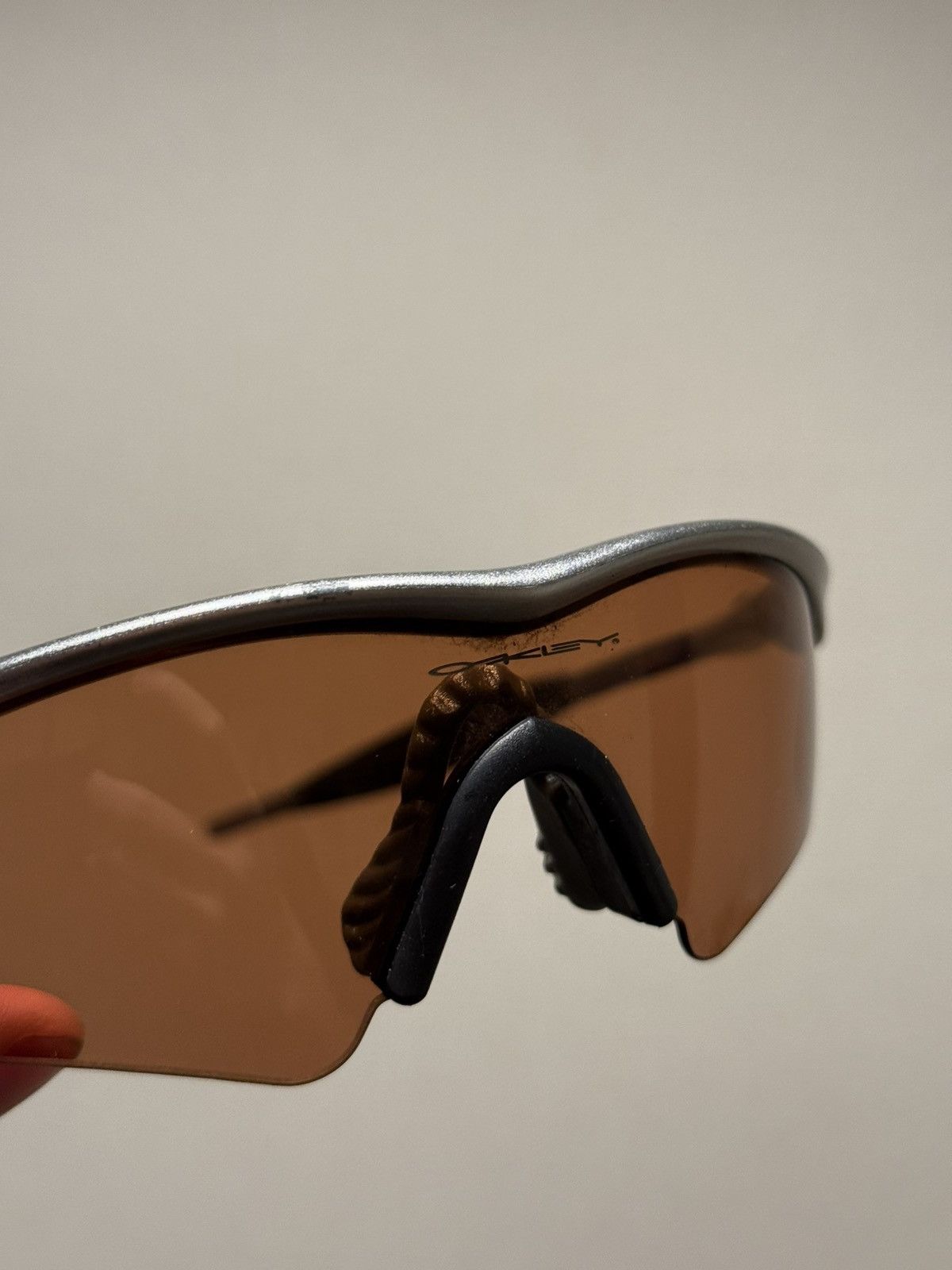 Oakley OAKLEY M FRAME FMJ SILVER SUNGLASSES Size ONE SIZE - 3 Thumbnail
