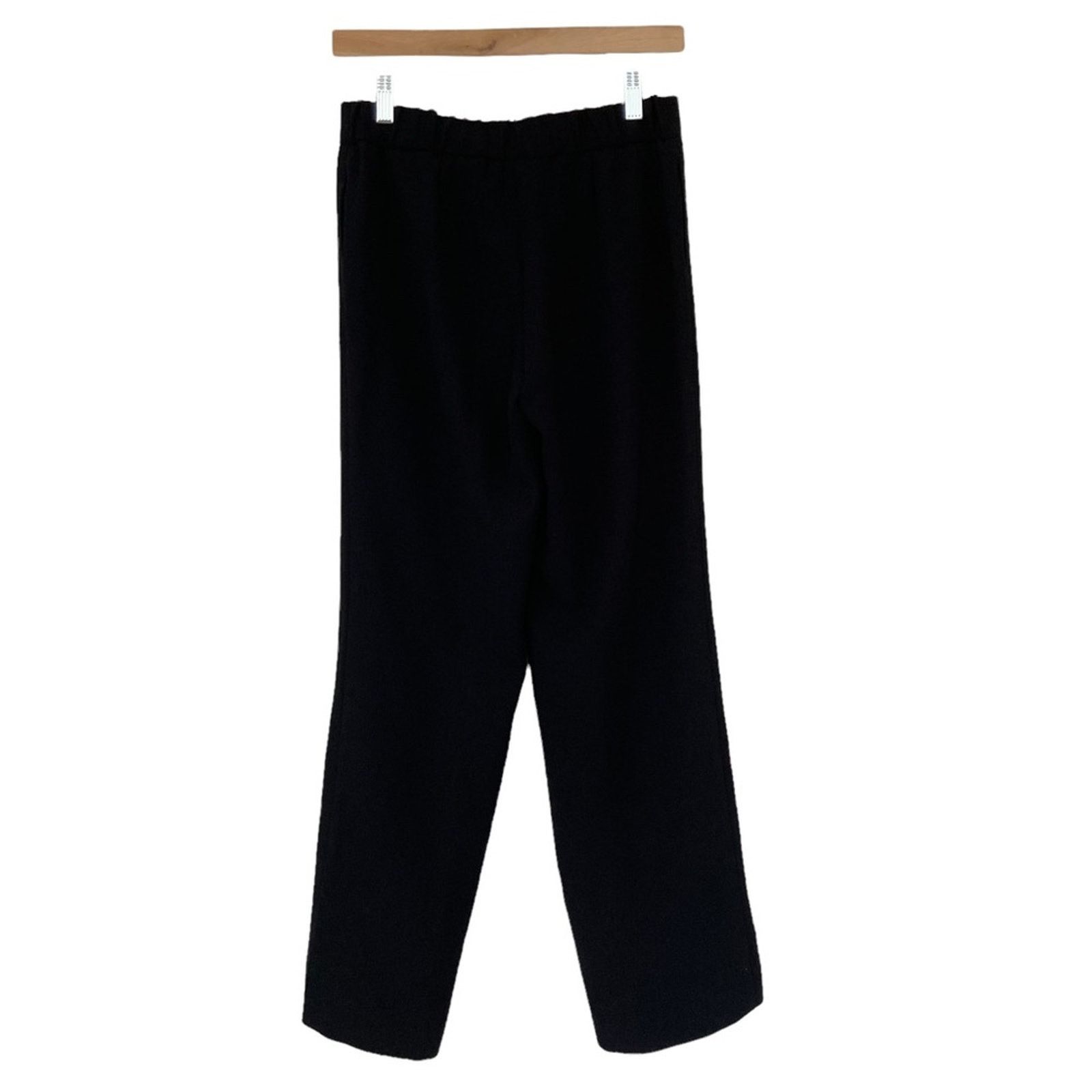 Talbots Talbots Black Straight Leg Dress Pants Sz 2P Size 26" / US 2 / IT 38 - 2 Thumbnail